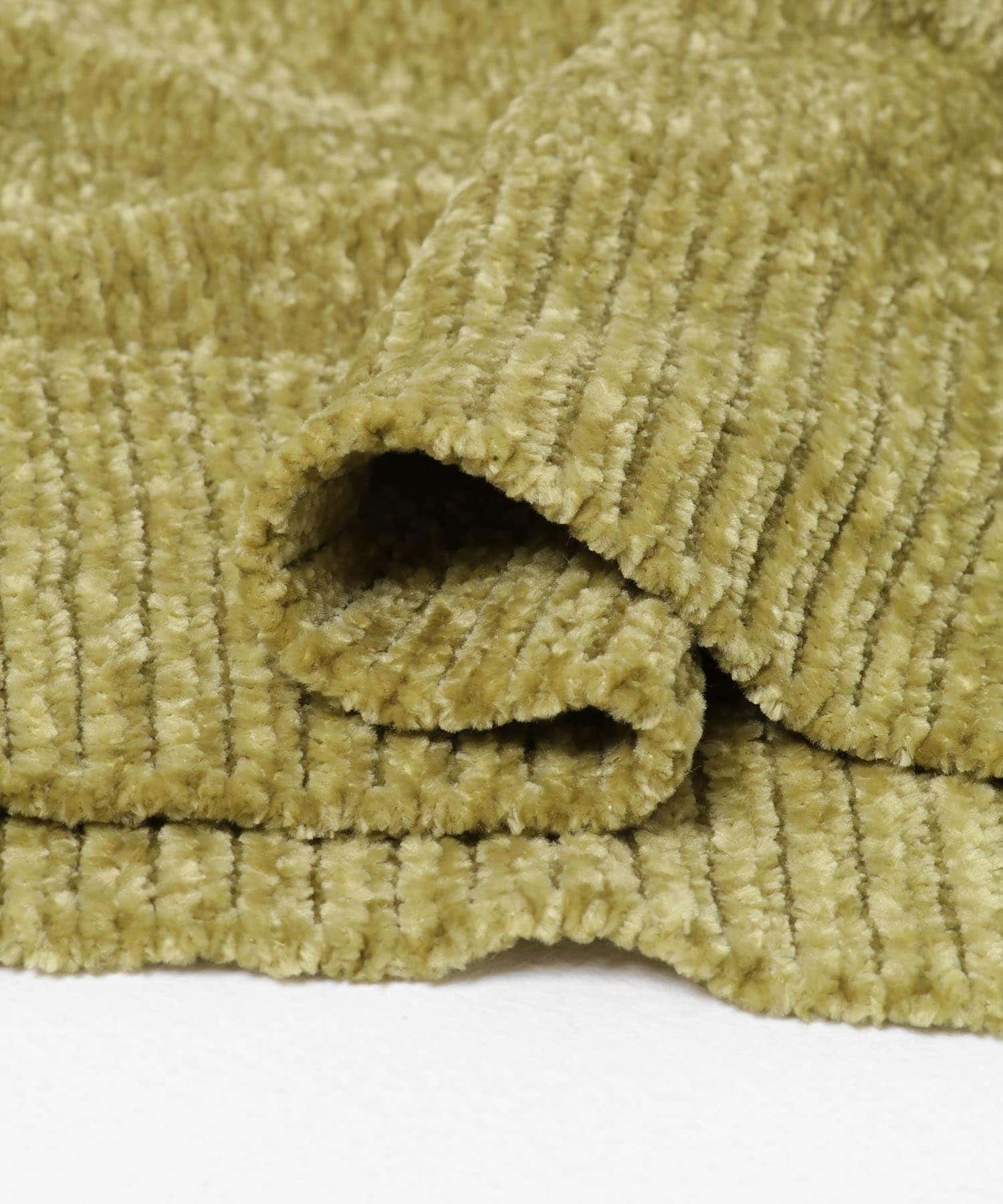 モールヤーンハイネックニットプルオーバー ピスタチオ FREE