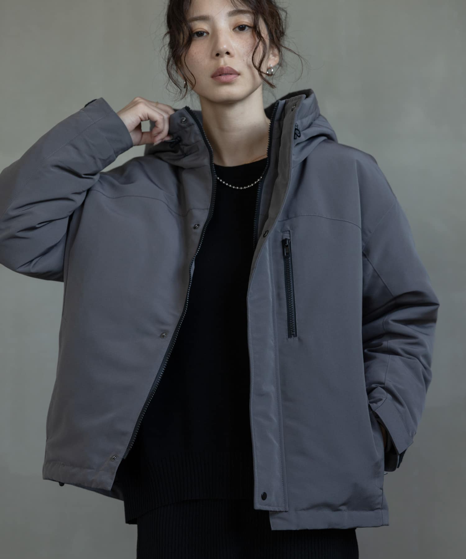 身長：166cm サイズ：FREE