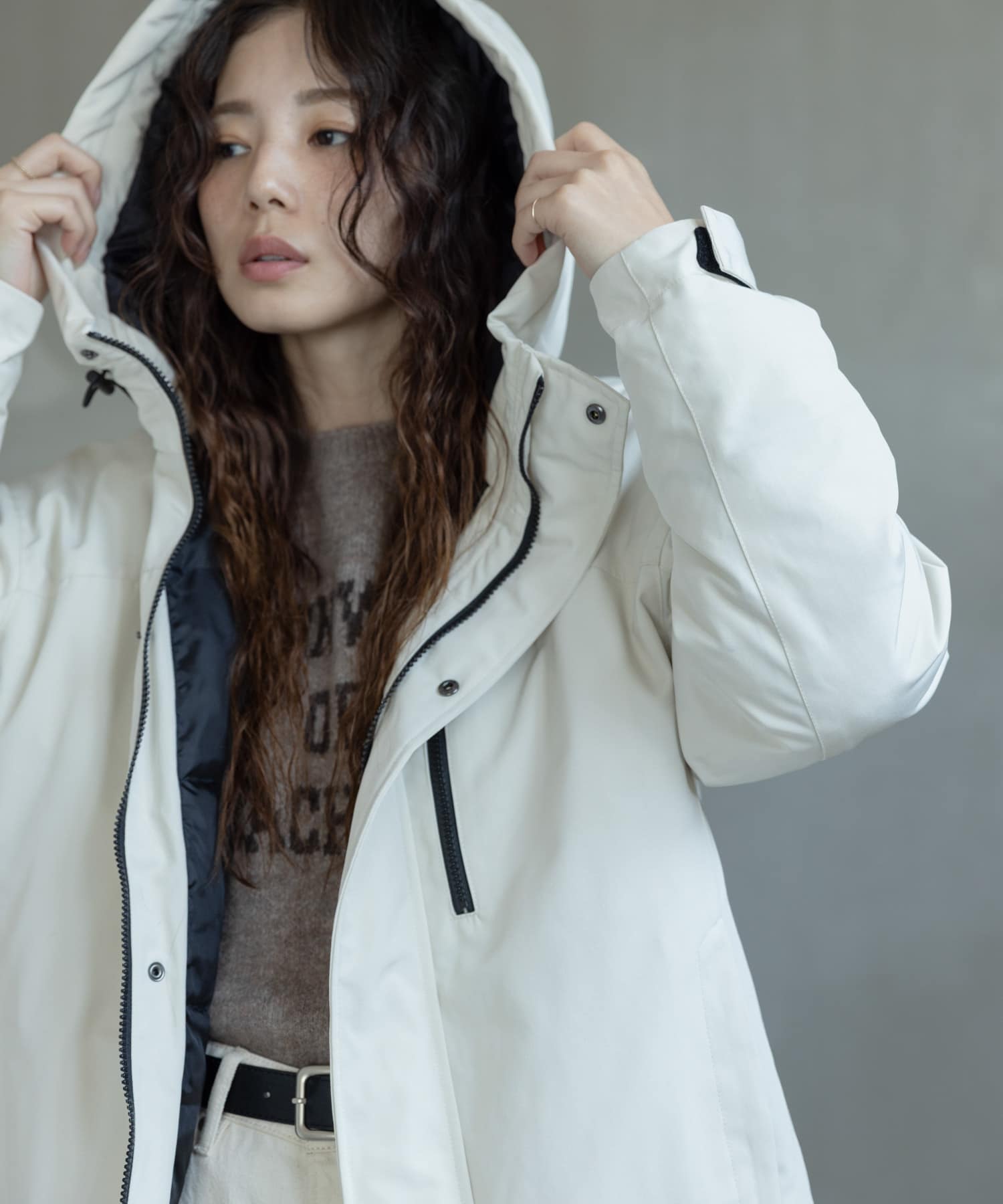 身長：166cm サイズ：FREE