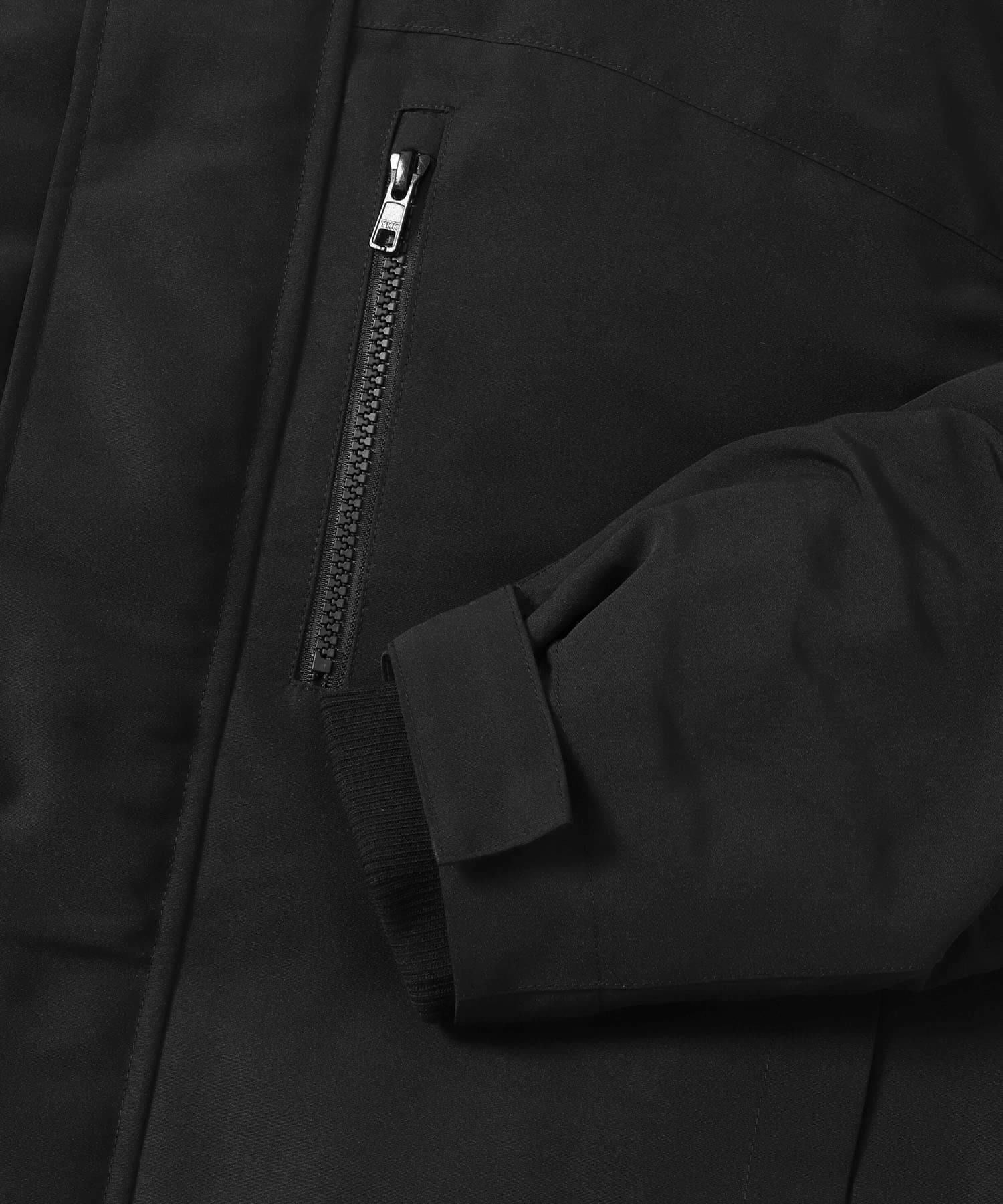 フーディーダウンジャケット ブラック FREE