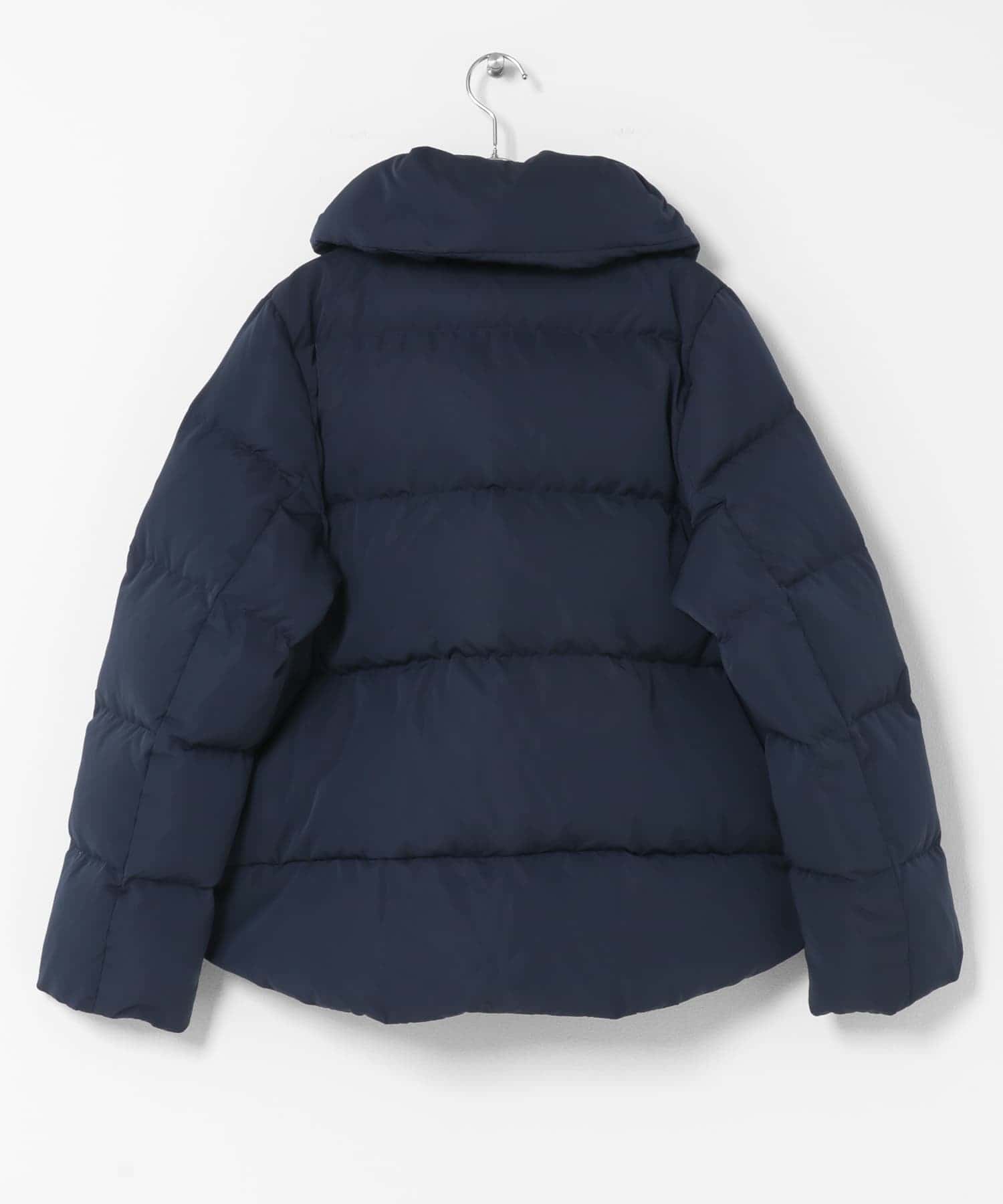 【Theory】MOMO 現行タグ　ショールカラー　ダウンジャケット　ネイビー Theoryセオリー ショールカラーダウン ショートダウン ネイビー S