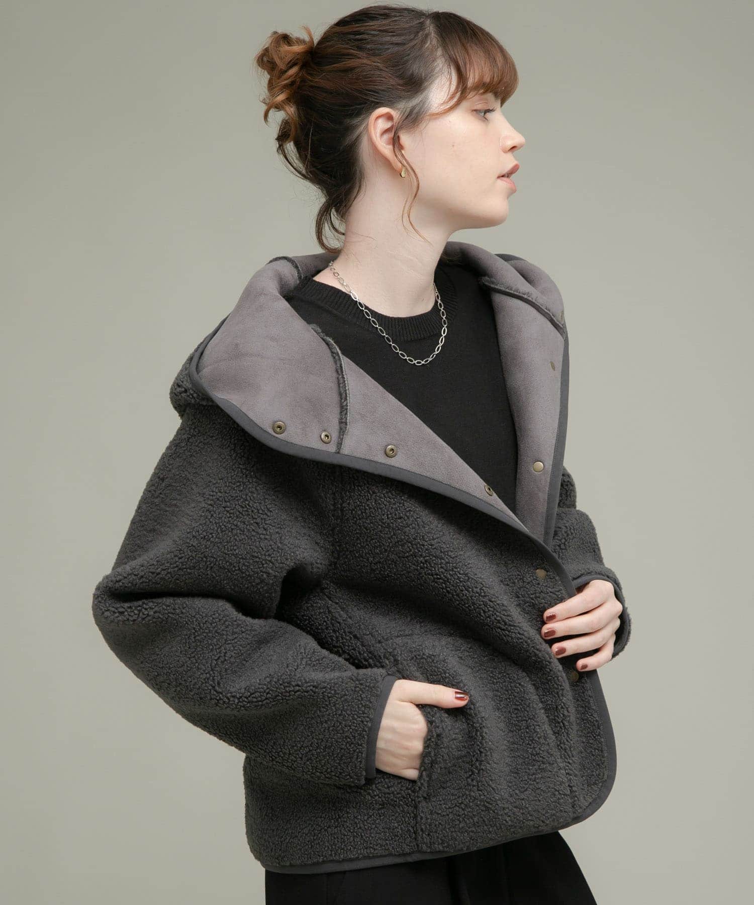 身長：177cm サイズ：38