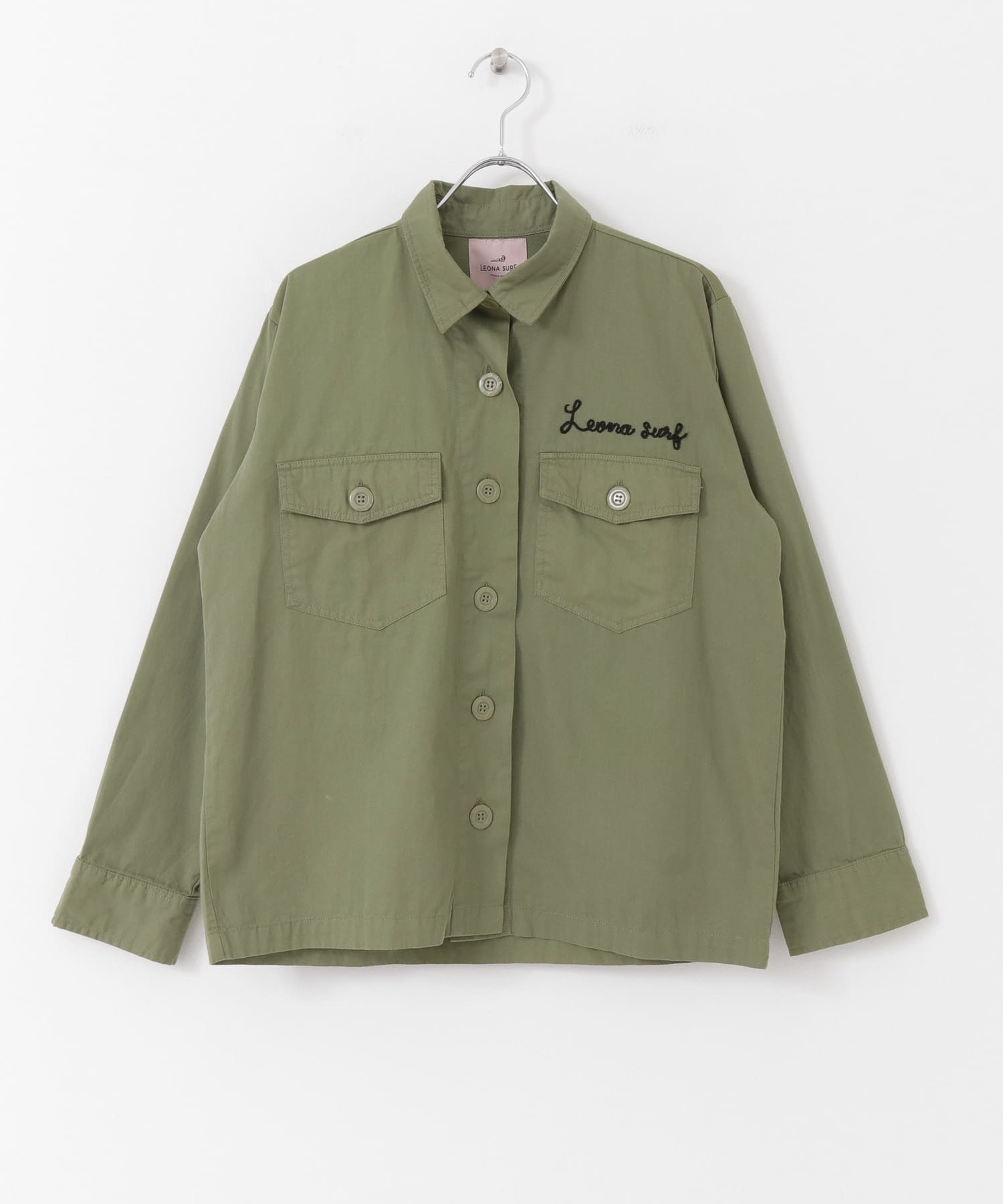 Leona SURF　army embroideryジャケット
