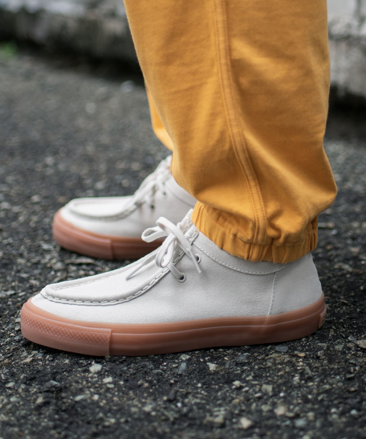 CONVERSE　CS MOCCASIN SK OX WHITE 27