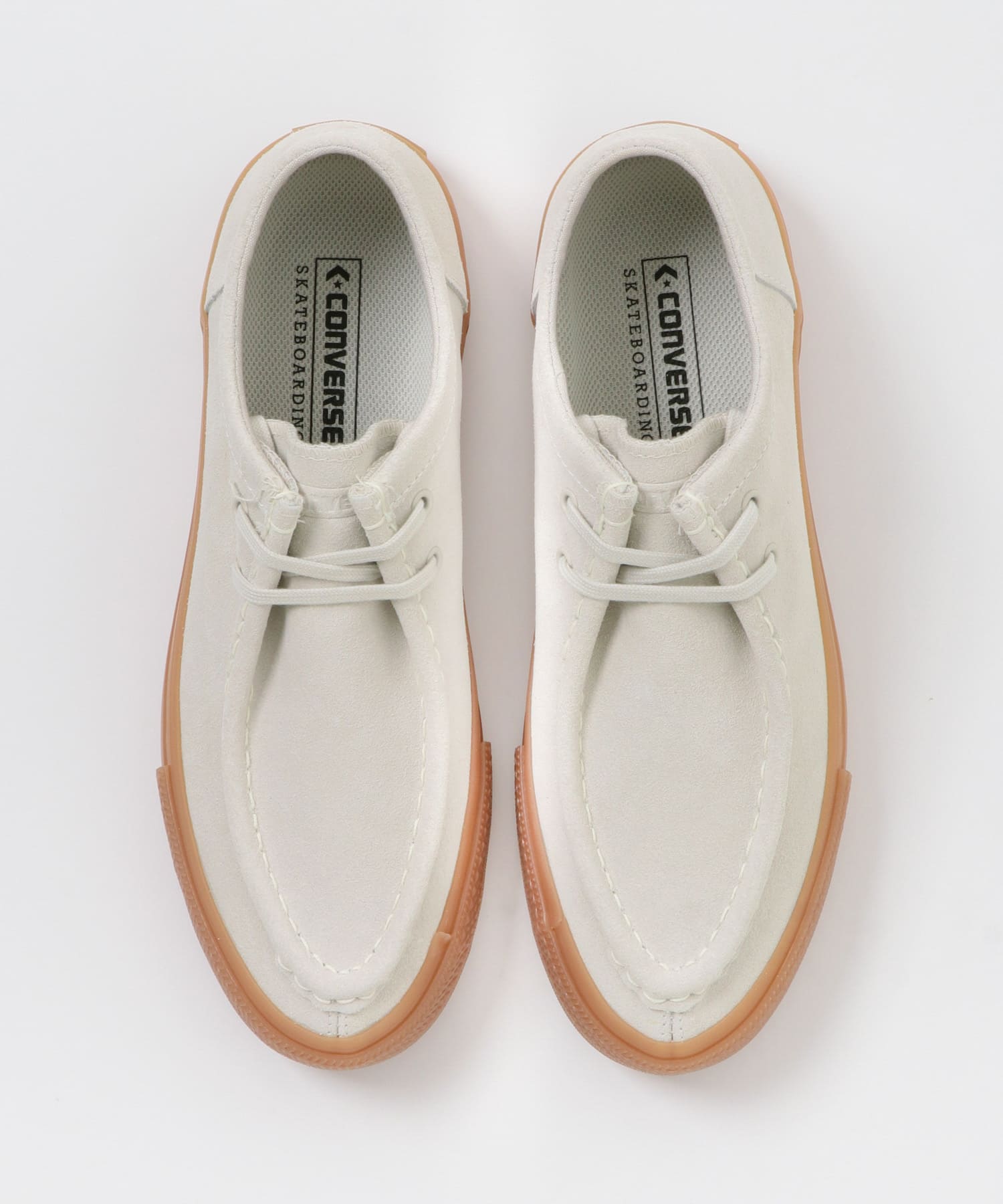 CONVERSE　CS MOCCASIN SK OX WHITE 26