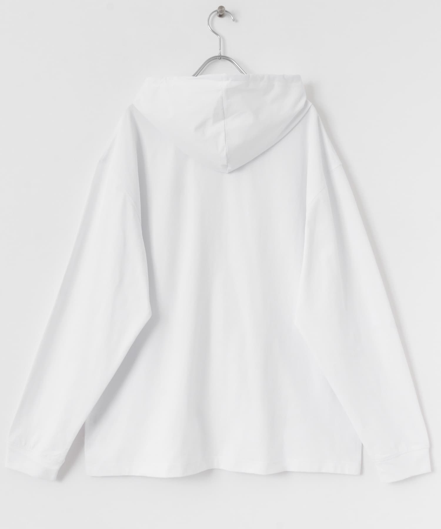 『吸収速乾/UVカット機能』REEF　ヘリテイジロゴラッシュフロントジップ WHITE M