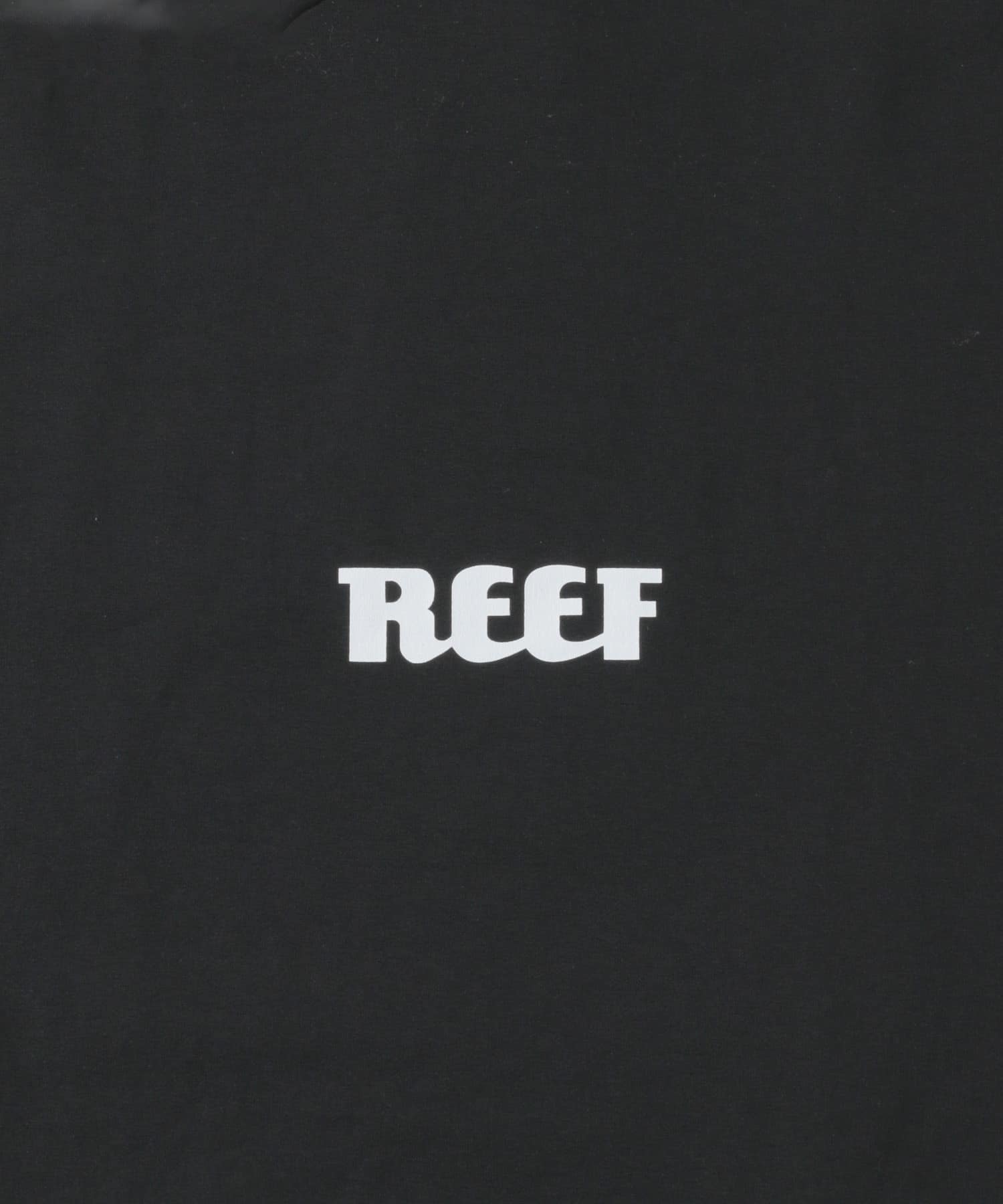 『吸収速乾/UVカット機能』REEF　ヘリテイジロゴラッシュフロントジップ BLACK M
