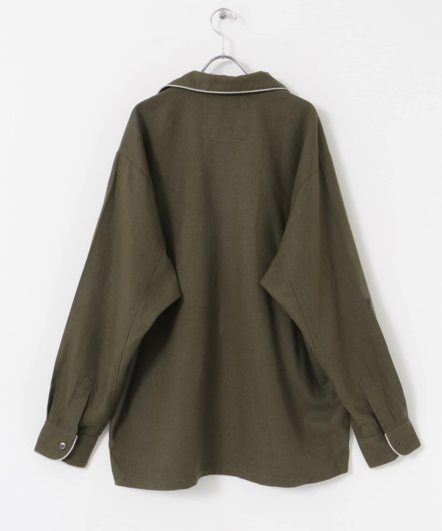 ARMY TWILL　TR Parade Shirts KHAKI M