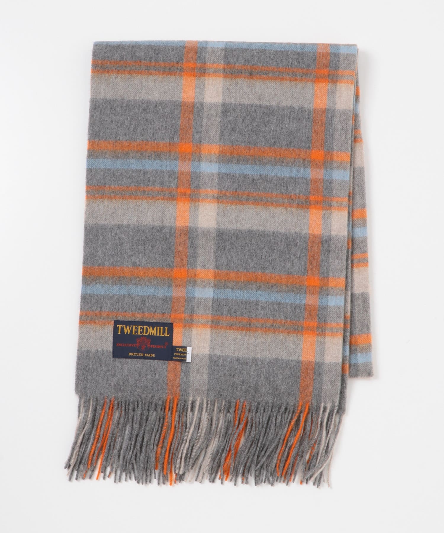 TWEED MILL　70-190 Lambswool Knee Rug HARBOUROSS one