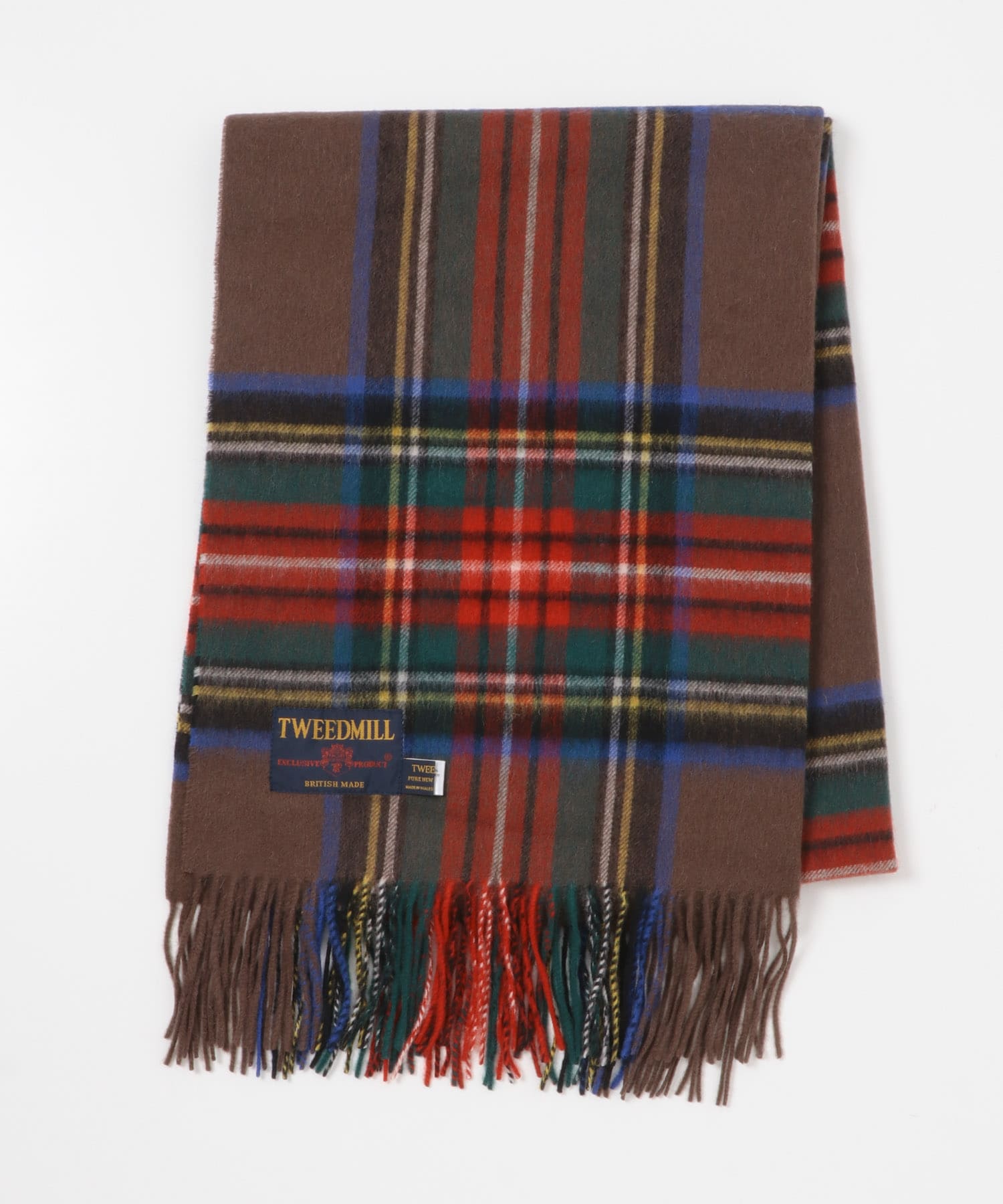TWEED MILL　70-190 Lambswool Knee Rug BRNSTEWART one