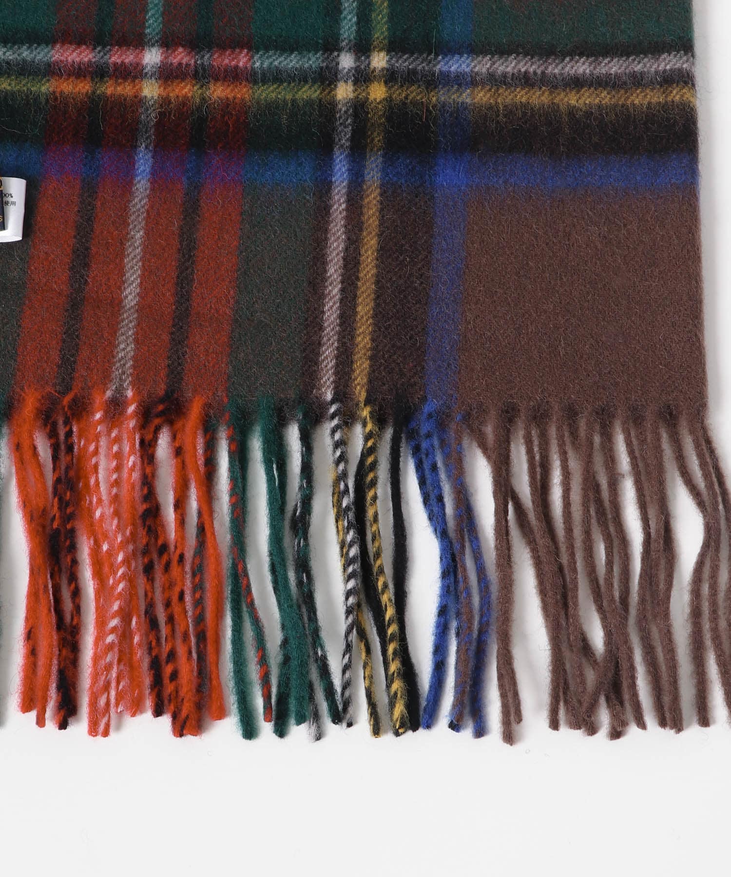 TWEED MILL　70-190 Lambswool Knee Rug BRNSTEWART one