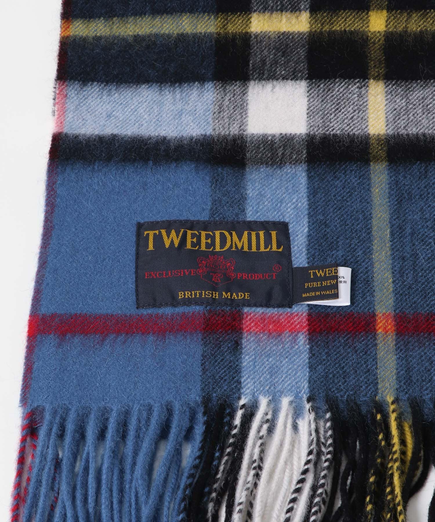TWEED MILL　70-190 Lambswool Knee Rug D.THOMPSON one