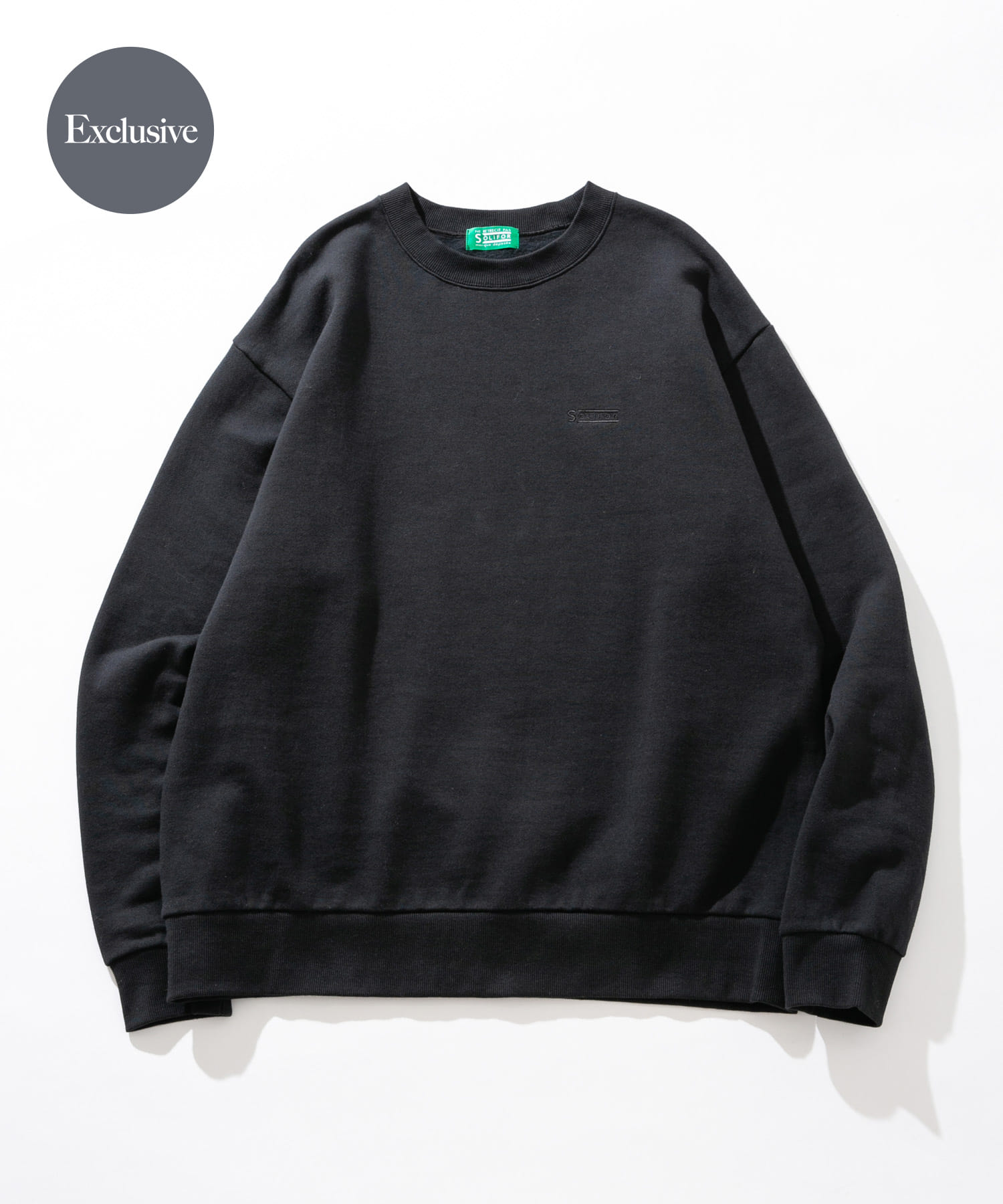 『別注』SOLIFOR×Sonny Label　裏起毛スウェットプルオーバー