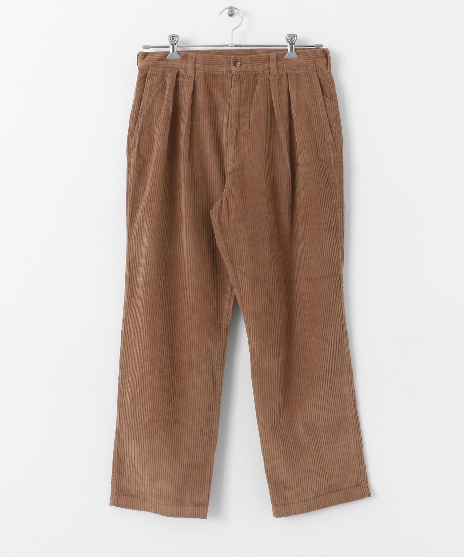 TOWNCRAFT　two tuck trouser brown M