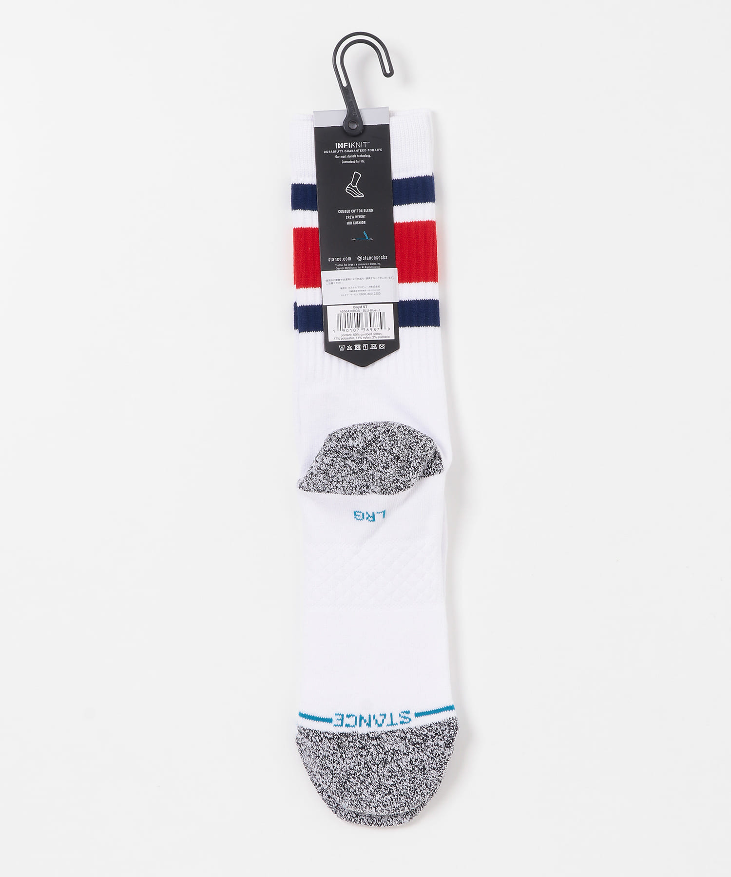 STANCE SOCKS　BOYD ST BLUE L