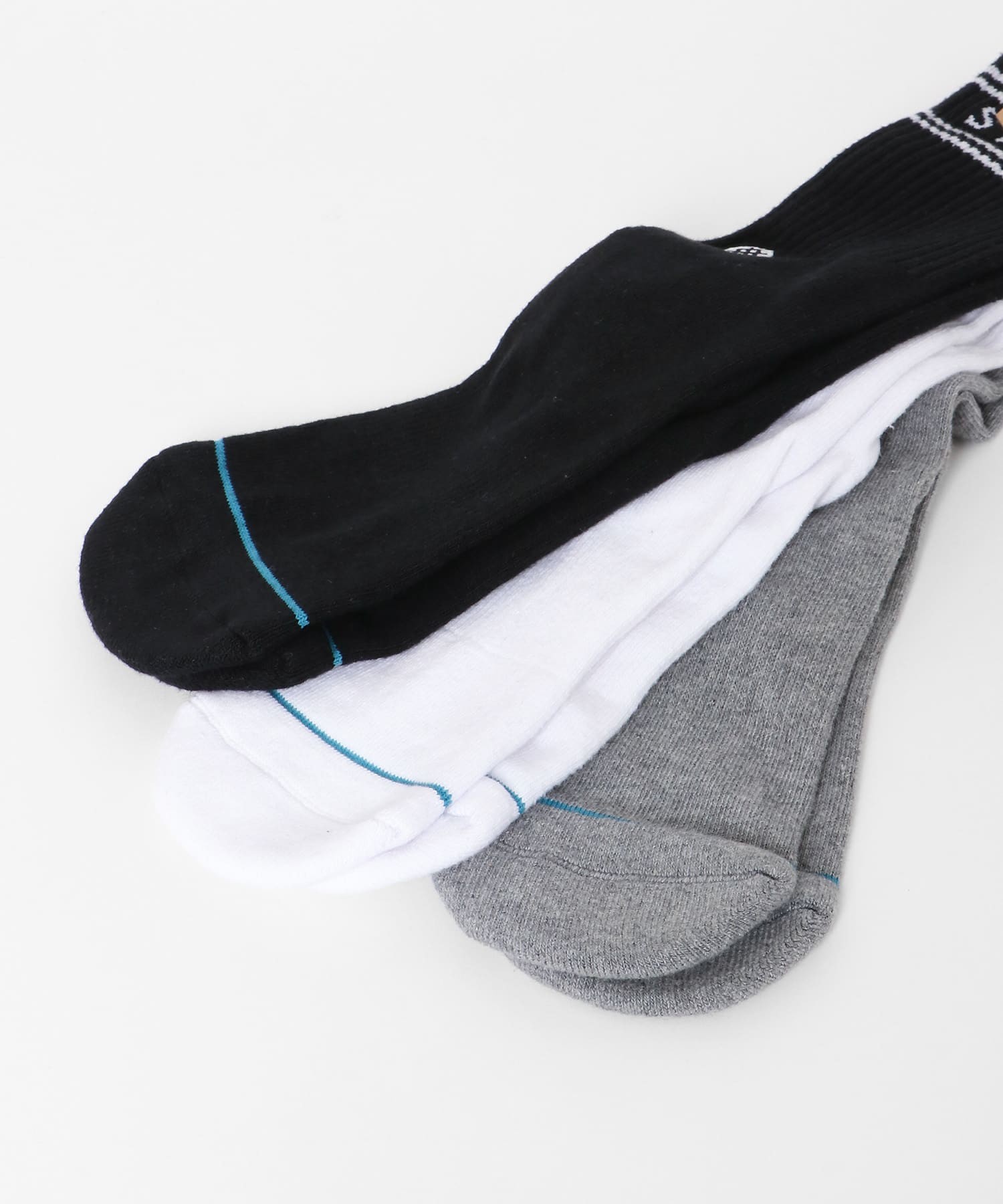 STANCE SOCKS　BASIC 3 PACK CREW ++ MULTI L