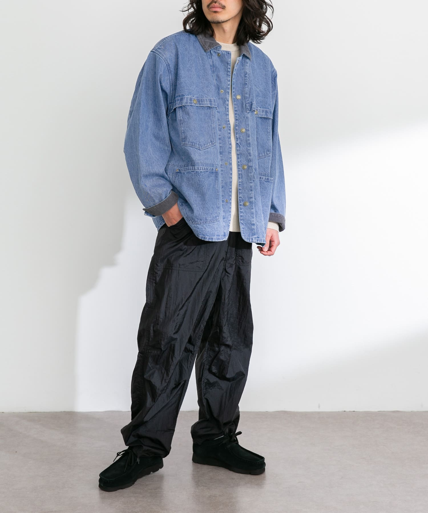 身長：180cm 体重：60kg サイズ：L