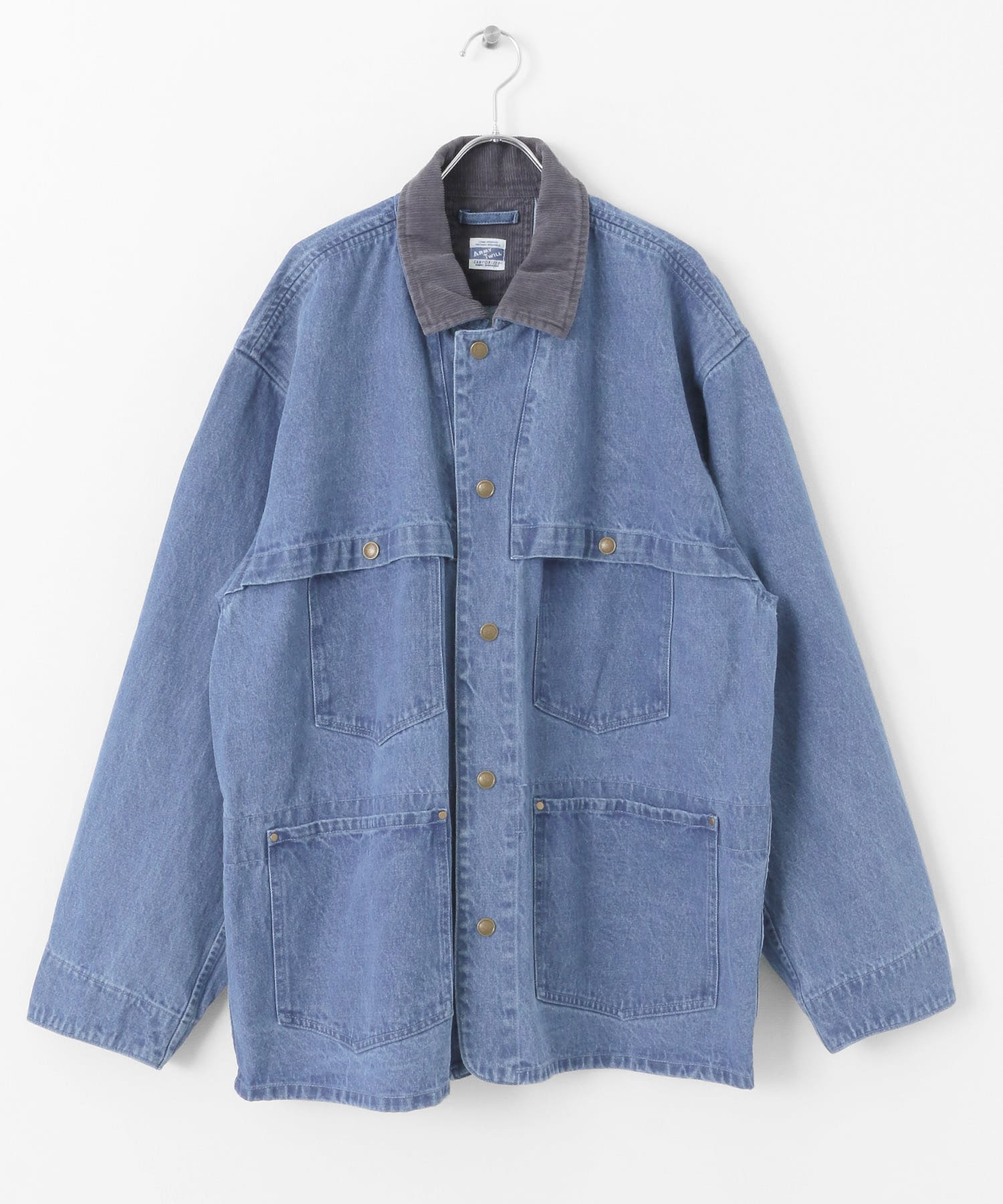 『別注』ARMY TWILL×Sonny Label　Logger Jacket INDIGO S