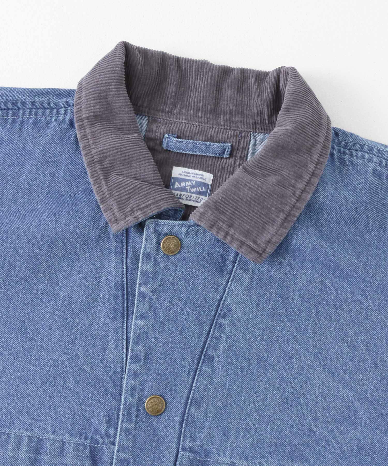 『別注』ARMY TWILL×Sonny Label　Logger Jacket INDIGO S