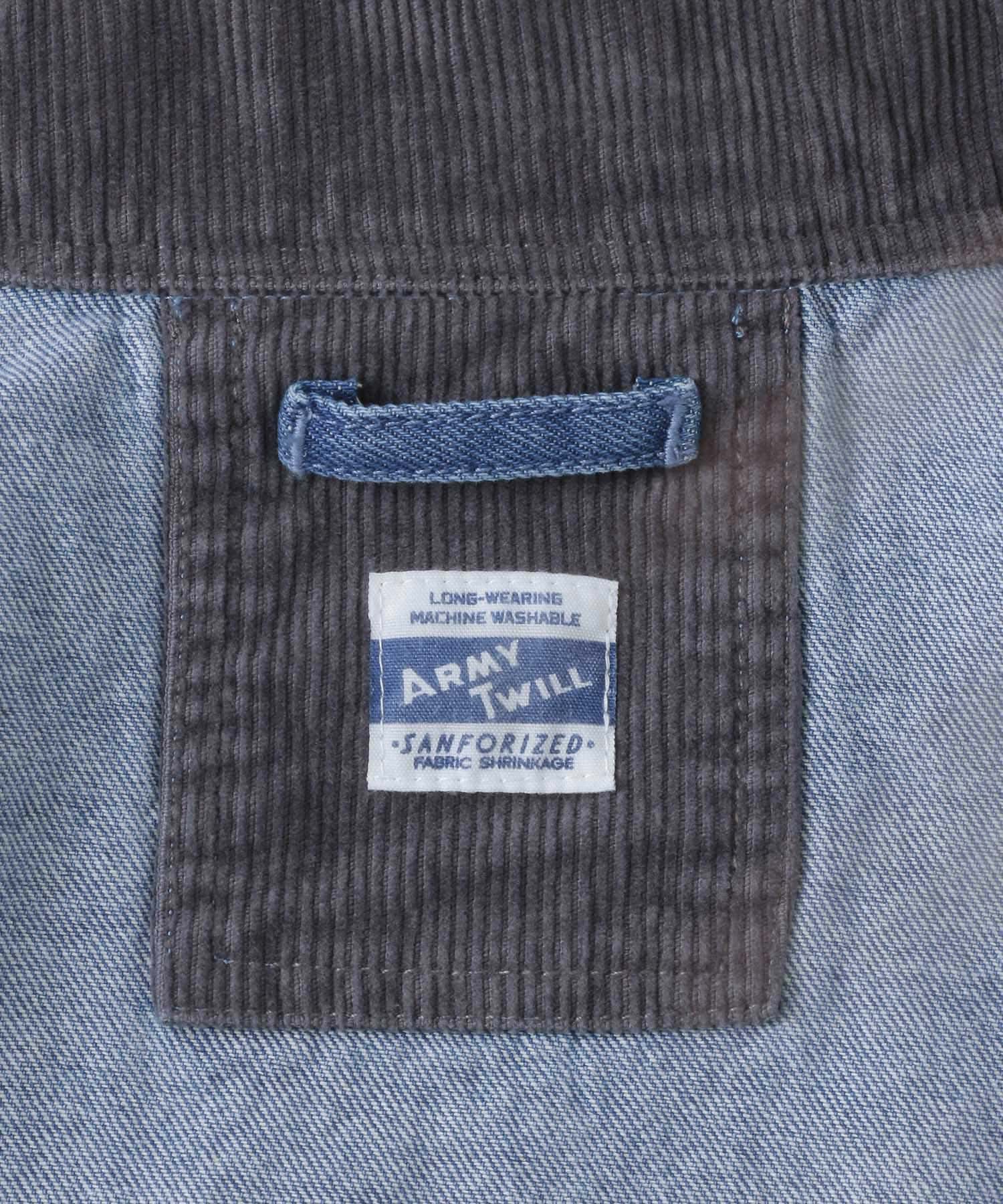 『別注』ARMY TWILL×Sonny Label　Logger Jacket INDIGO S