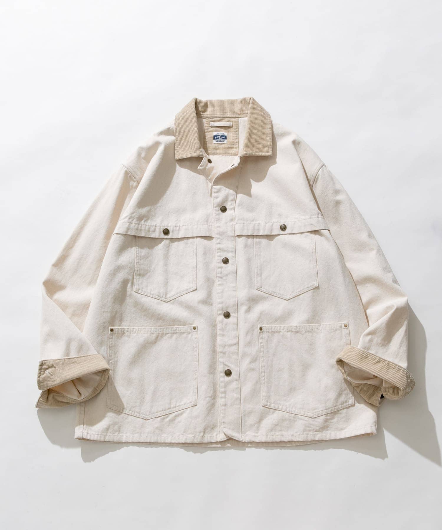 『別注』ARMY TWILL×Sonny Label　Logger Jacket ECRU S