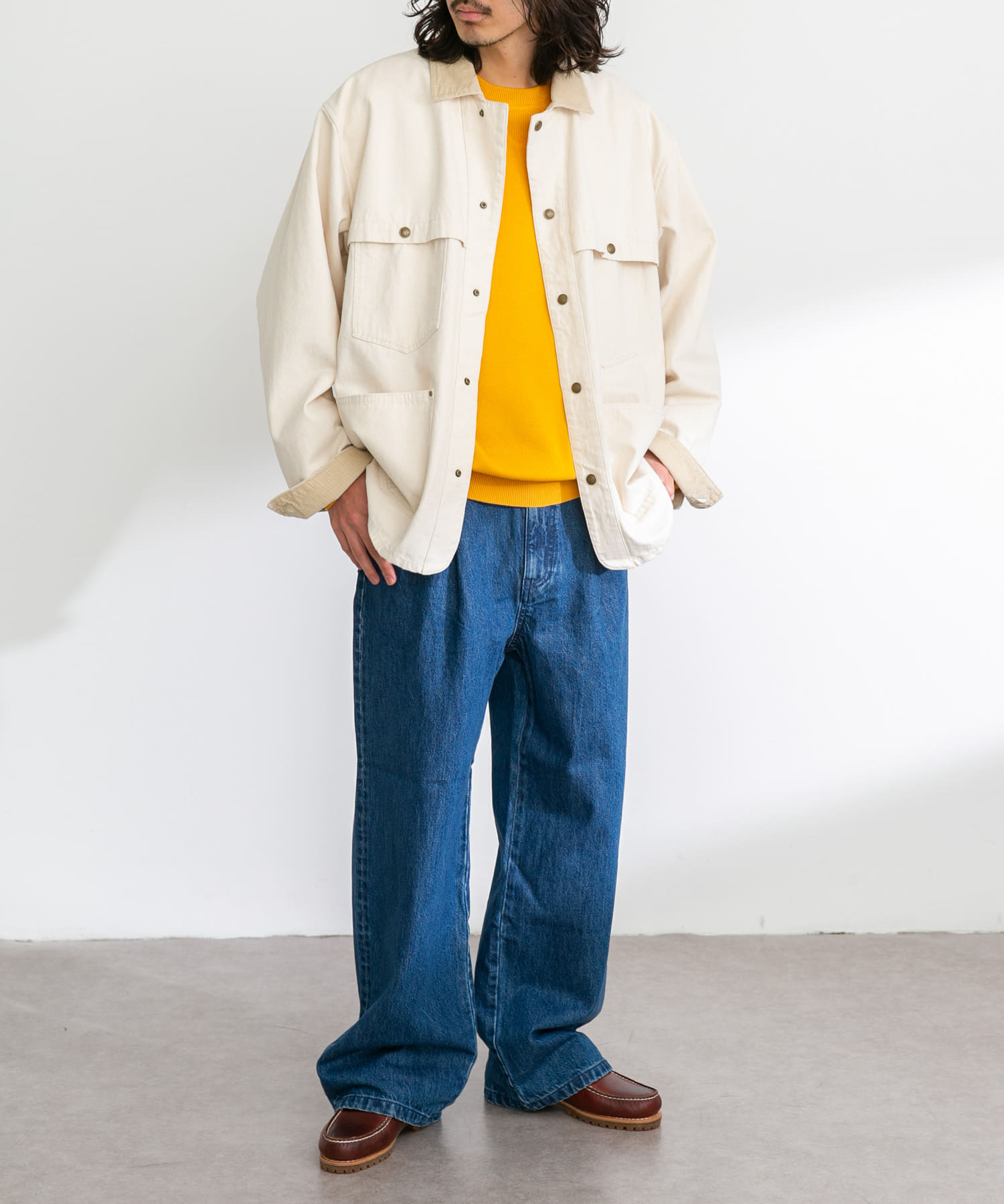 身長：180cm 体重：60kg サイズ：L