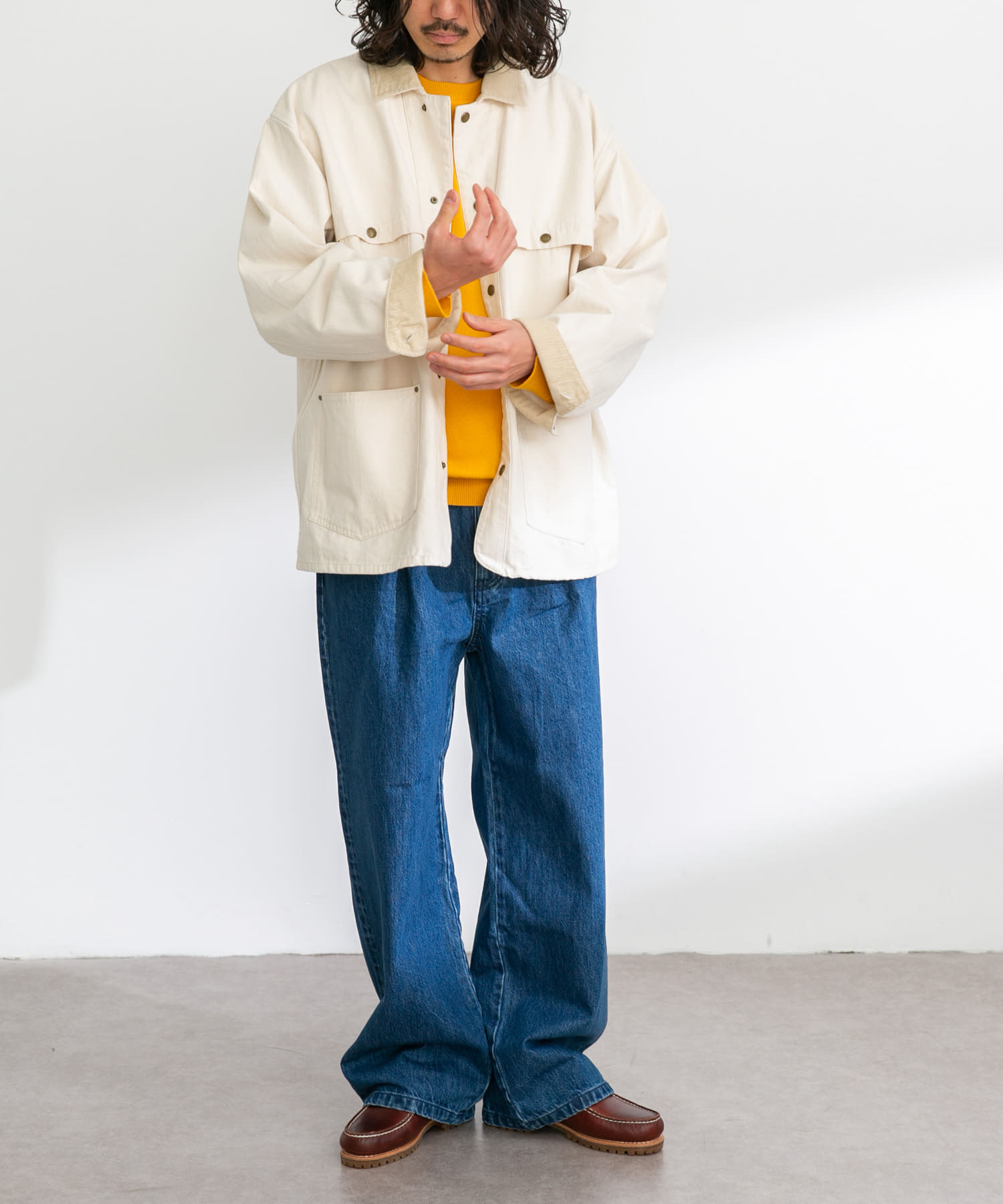 身長：180cm 体重：60kg サイズ：L