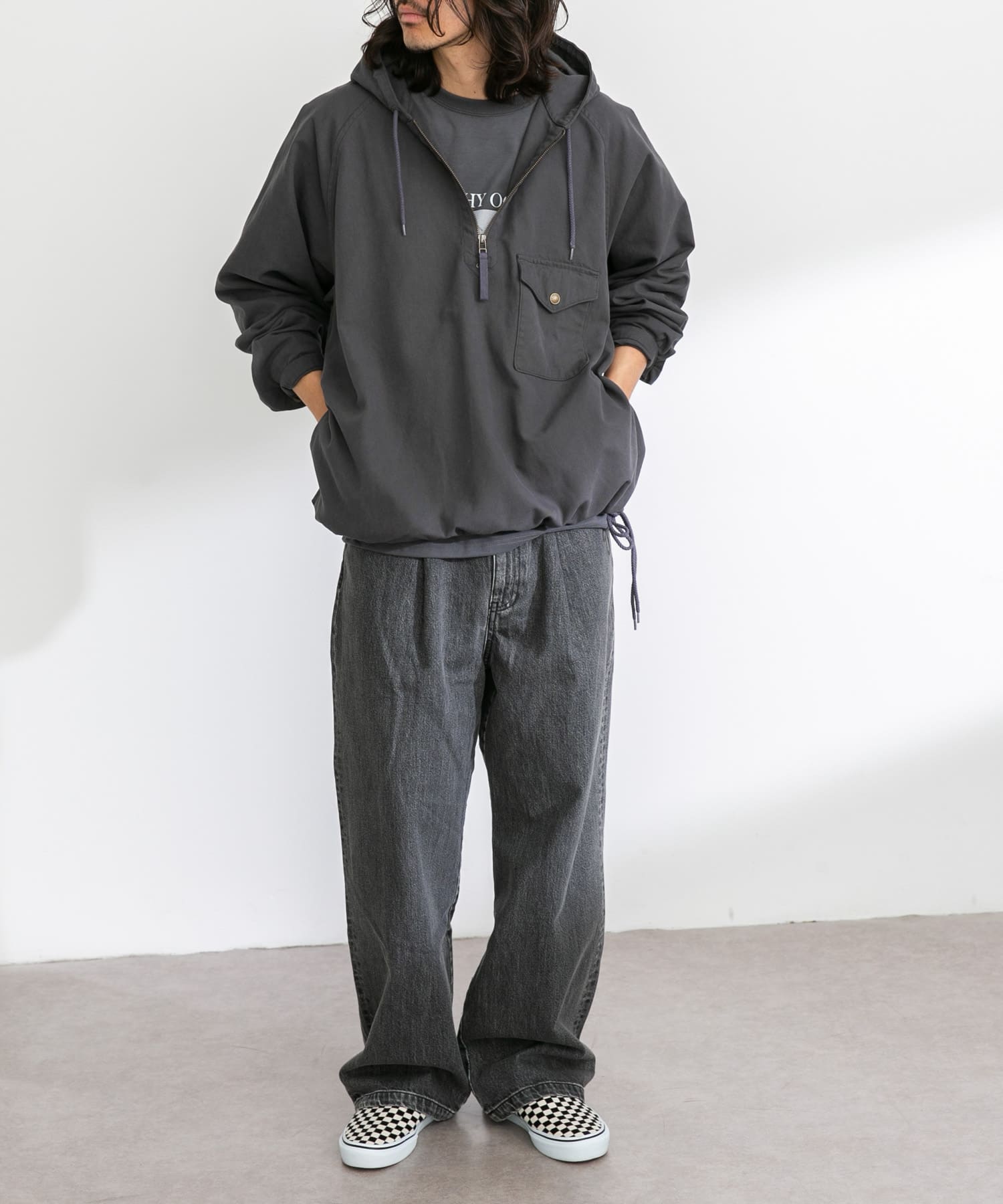 身長：180cm 体重：60kg サイズ：L