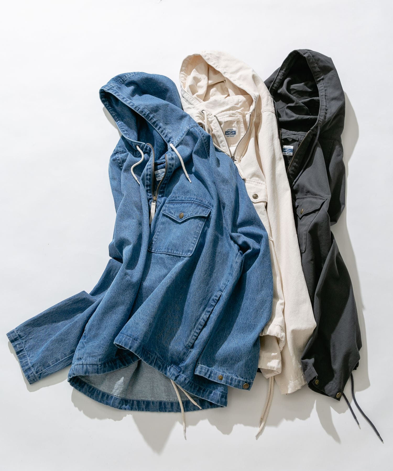 『別注』ARMY TWILL×Sonny Label　Smock Parka ECRU L