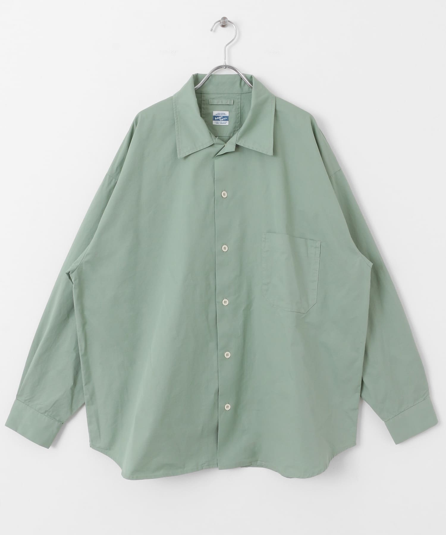 ARMY TWILL　Light Twill Utility Shirts GREEN S