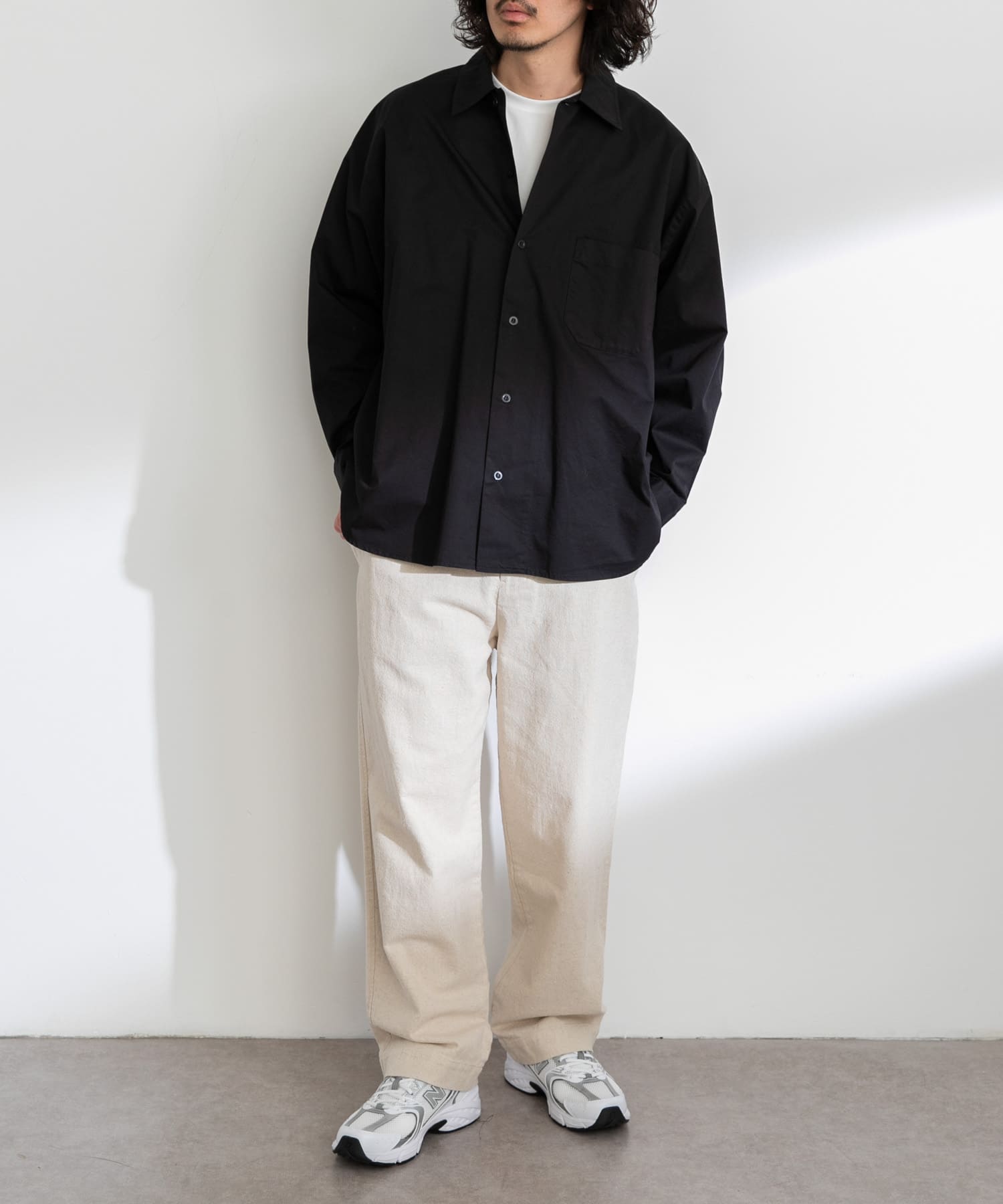 身長：180cm 体重：60kg サイズ：M