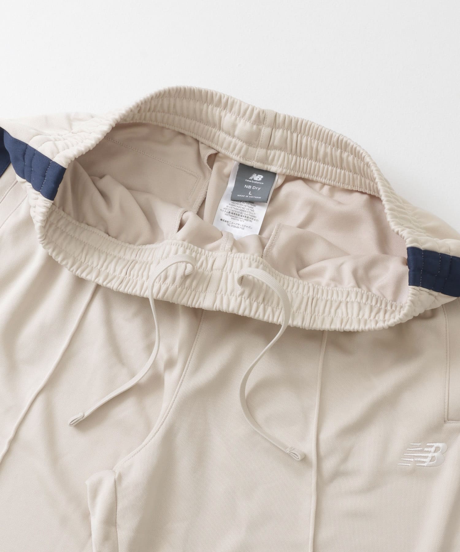 NEW BALANCE　ニットトラックパンツ ストレート ティンバーウルフ M