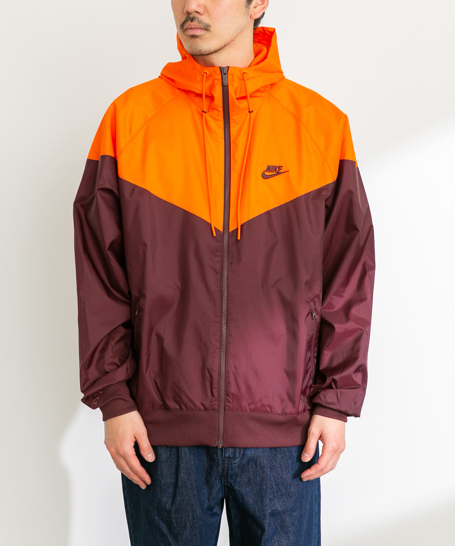 NIKE ウーブン フーディ ジャケット 新品未使用 NIKE ウーブン フーディ ジャケット(M バーガンディ): アウター