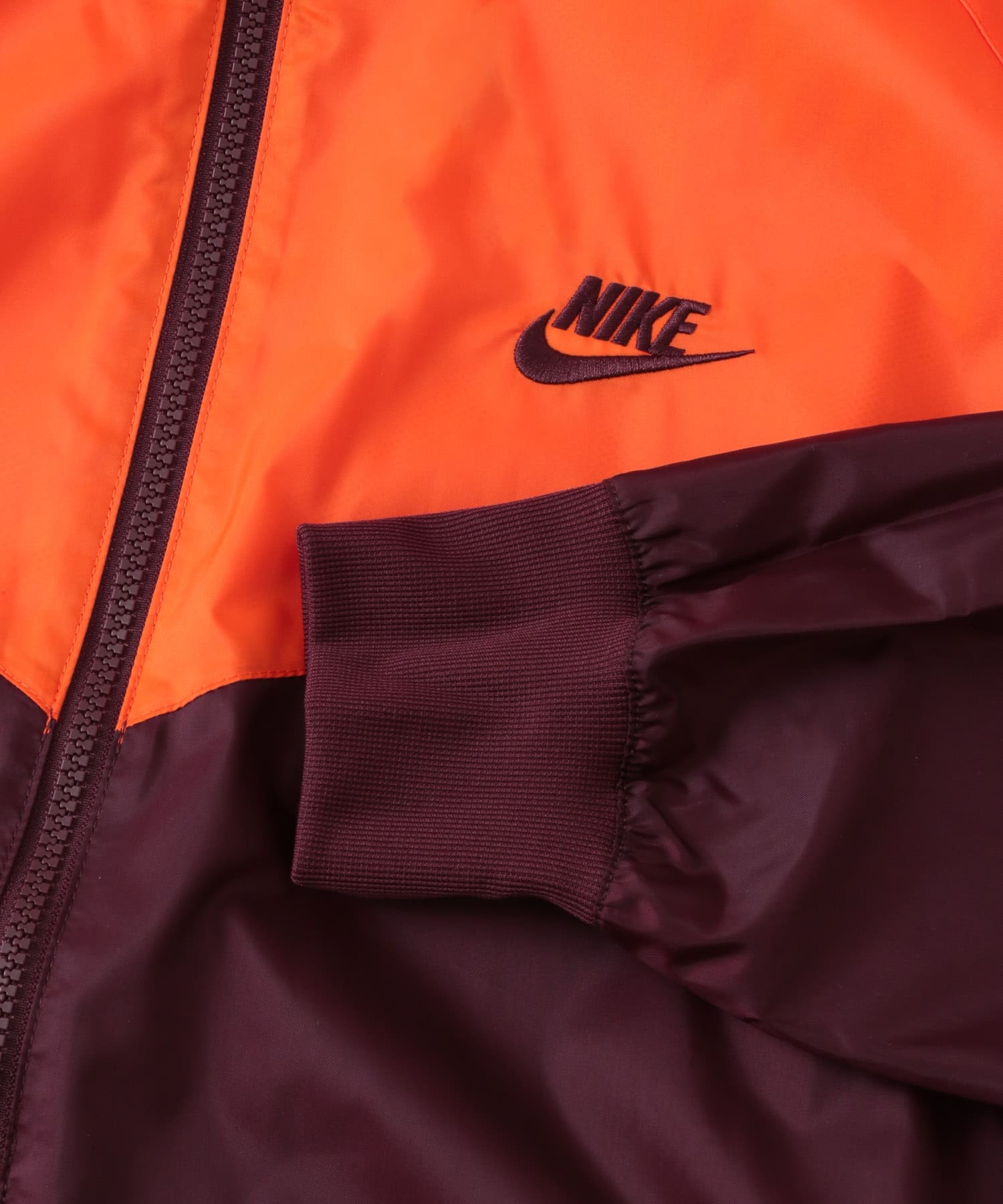 NIKE　ウーブン フーディ ジャケット バーガンディ M