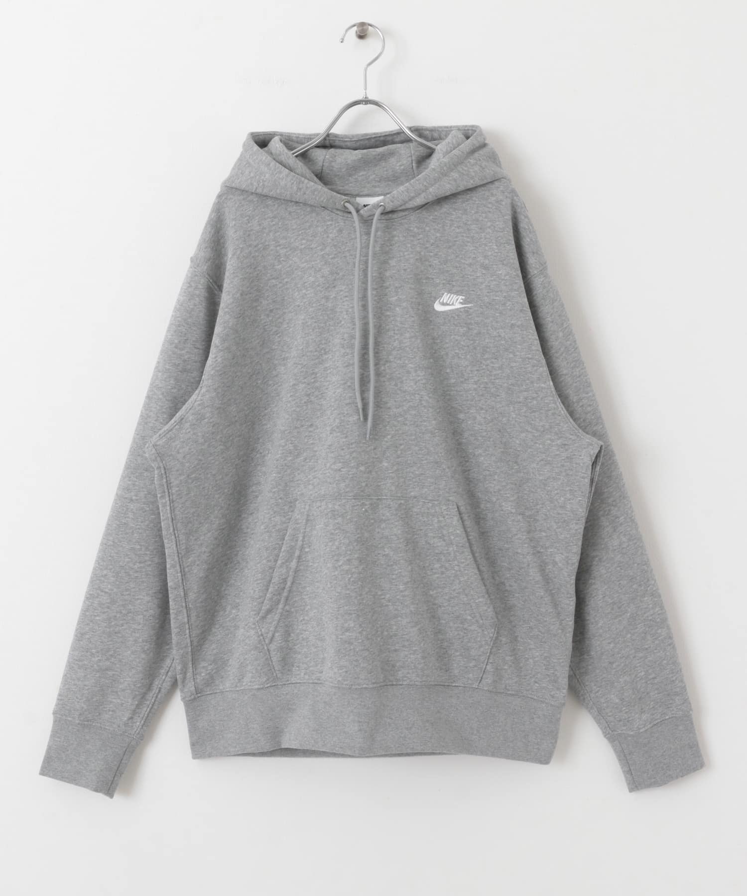 NIKE　プルオーバー ロングスリーブフーディ ダークグレー M
