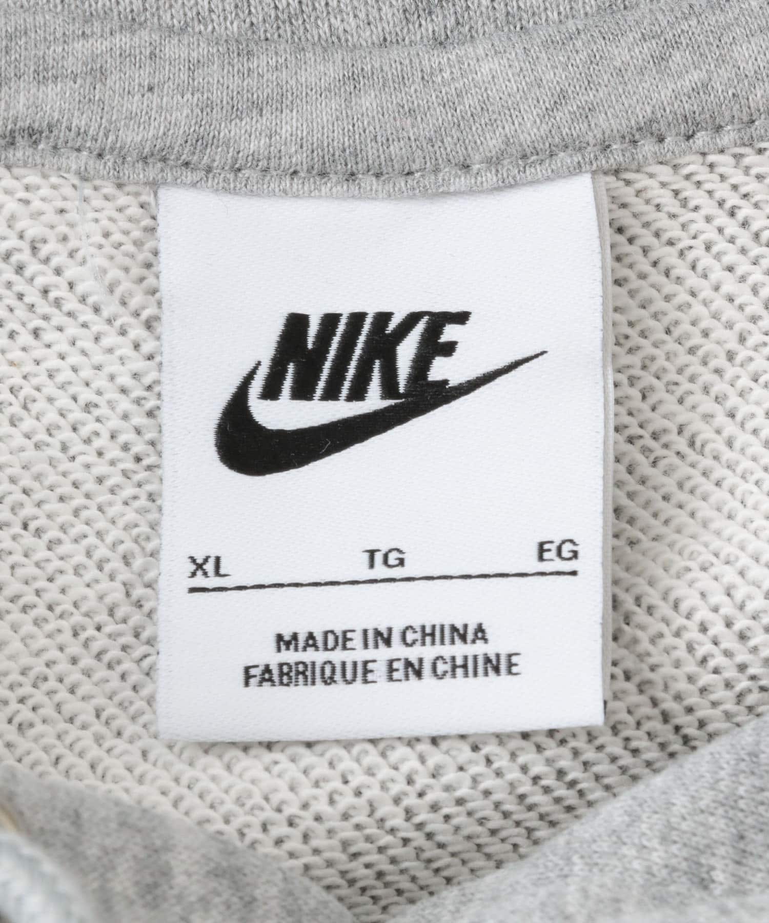 NIKE　プルオーバー ロングスリーブフーディ ダークグレー M