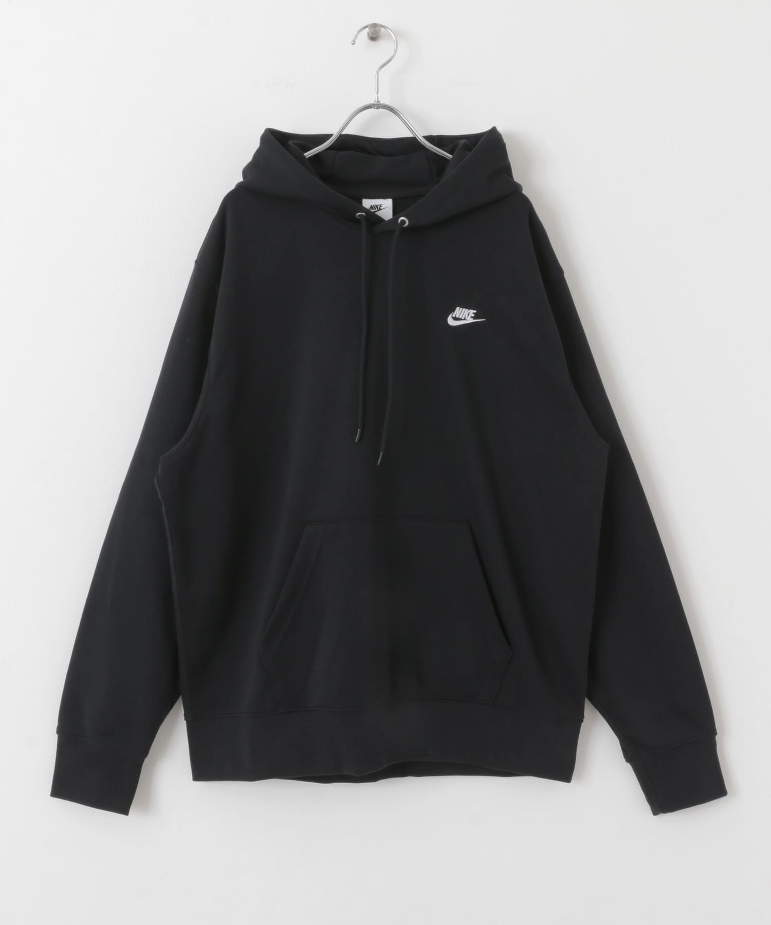 NIKE　プルオーバー ロングスリーブフーディ ブラック M