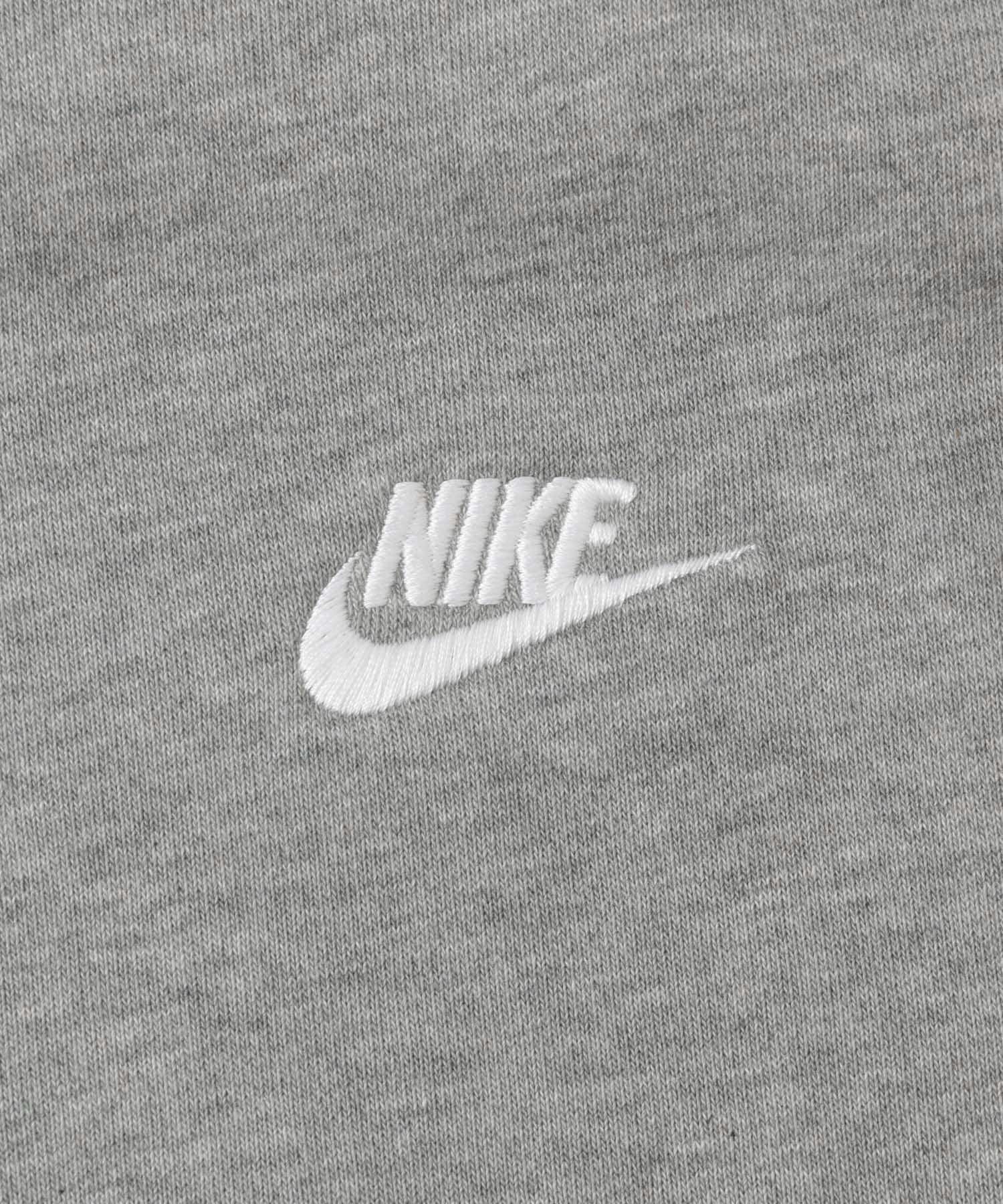 NIKE　クラブ FTロングスリーブ クルー ダークグレー M