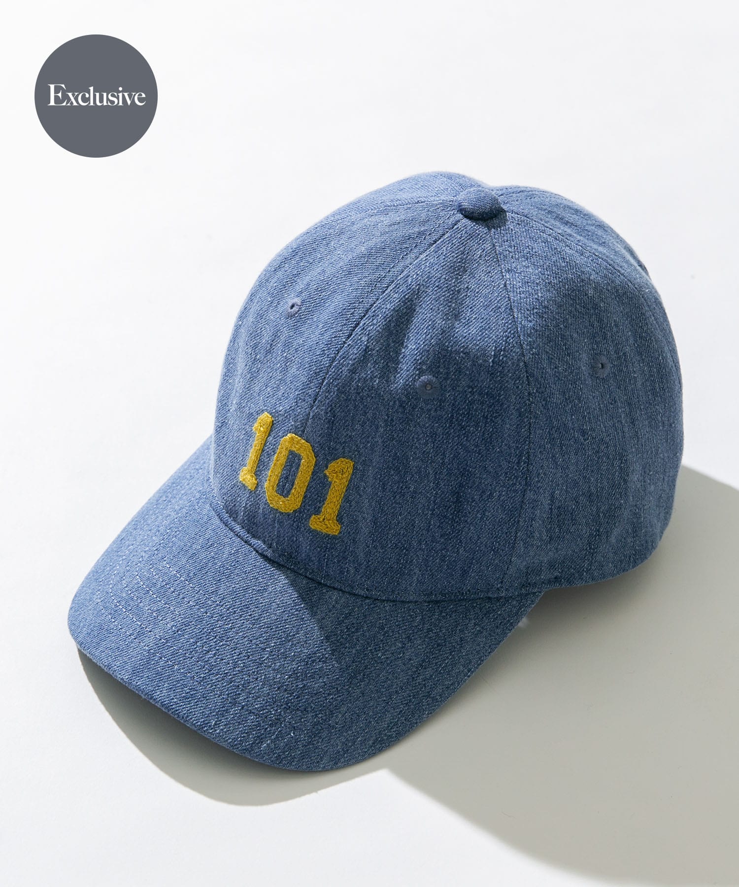 『別注』Lee101×Sonny Label　刺繍デニムキャップUSED