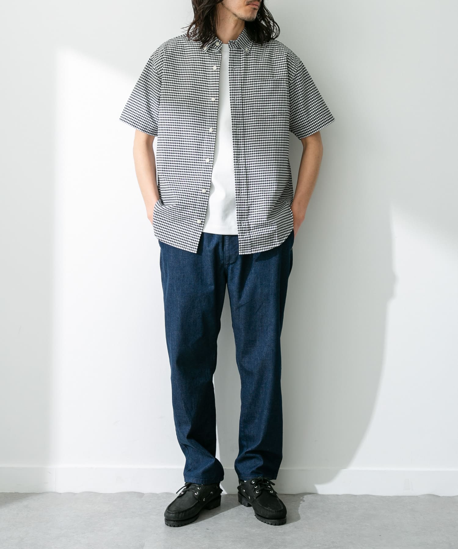 身長：180cm 体重：60kg サイズ：one