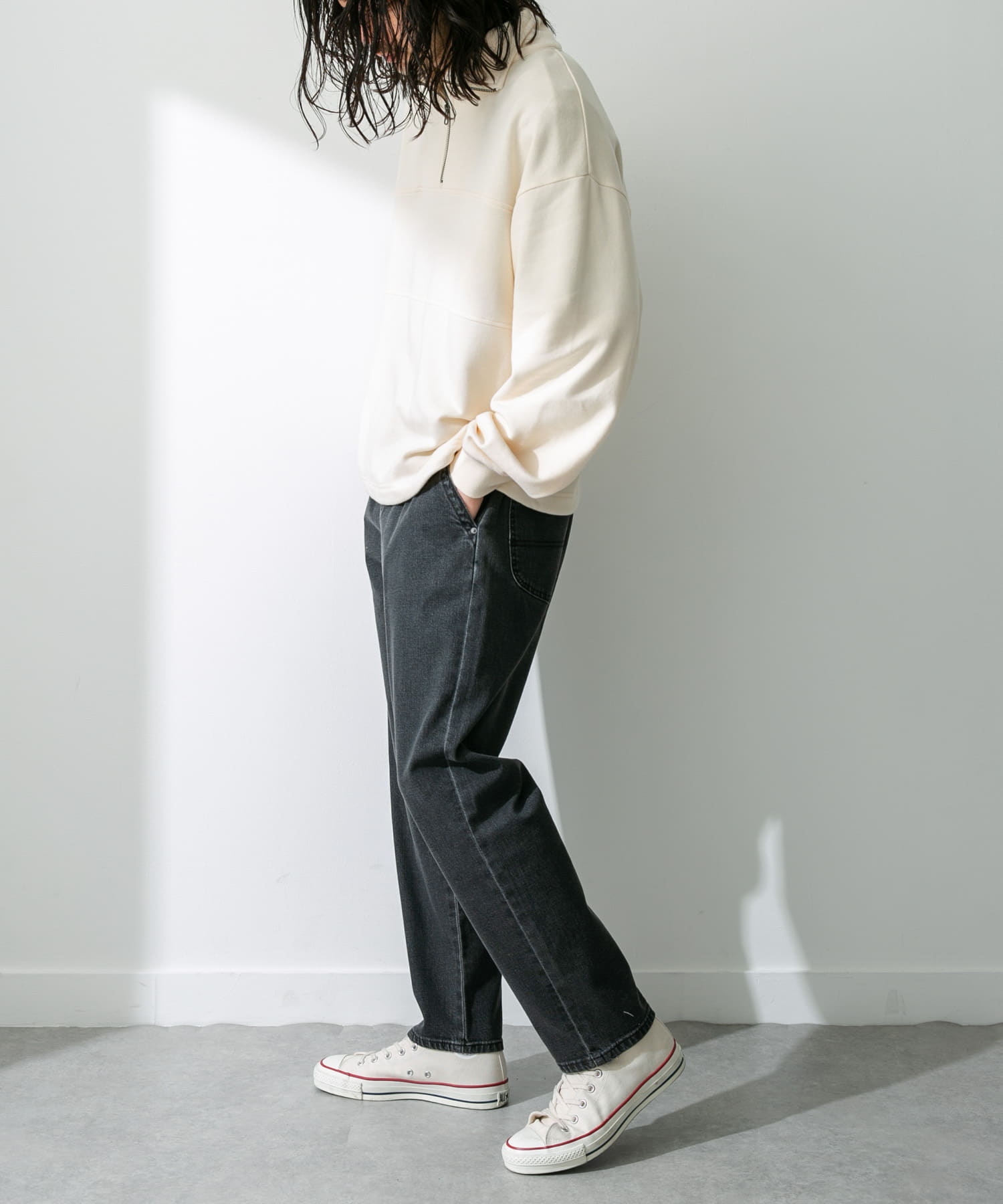 身長：180cm 体重：60kg サイズ：one