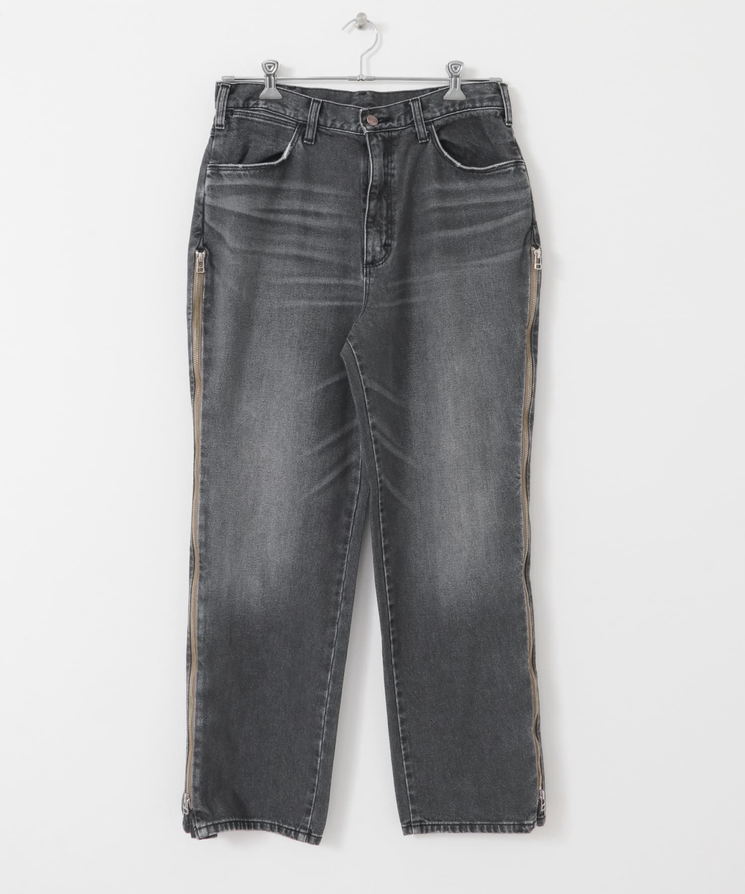Wrangler　WREMAKE SIDE ZIP FLARE BK REMAKE S