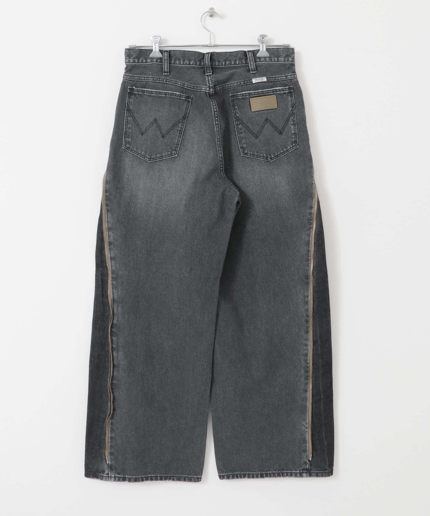 Wrangler　WREMAKE SIDE ZIP FLARE BK REMAKE S