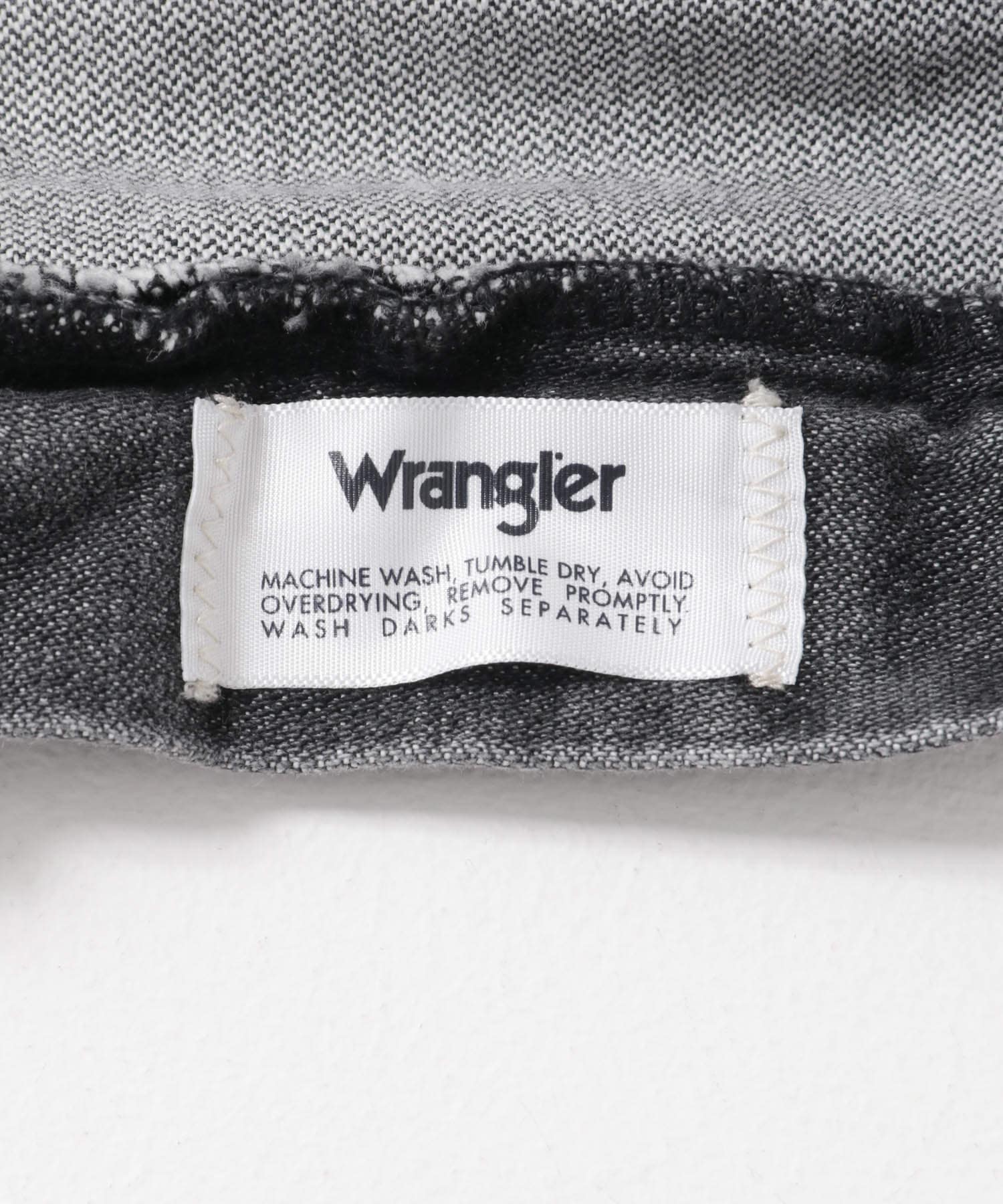 Wrangler　WREMAKE SIDE ZIP FLARE BK REMAKE S