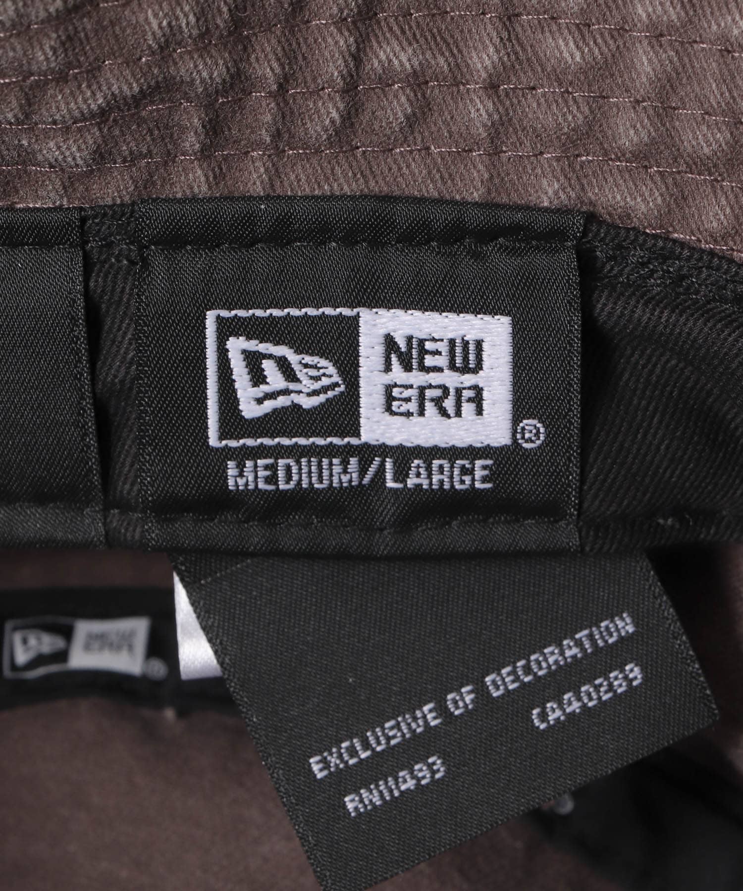New Era　BUCKET01 NBA ACID WASH BR ブラウン ML