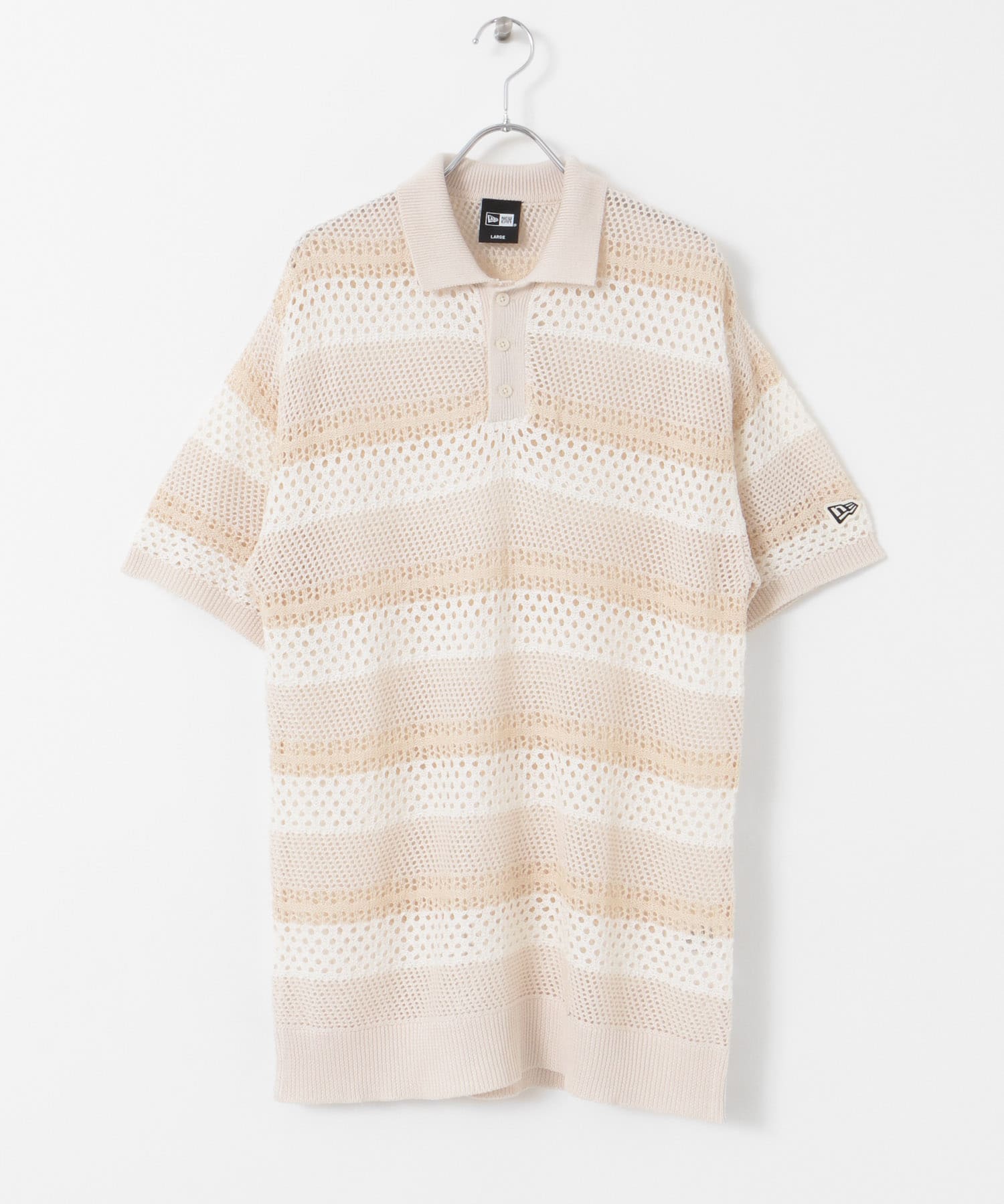 NEW ERA GOLF　SHORT-SLEEVE MESH POLO