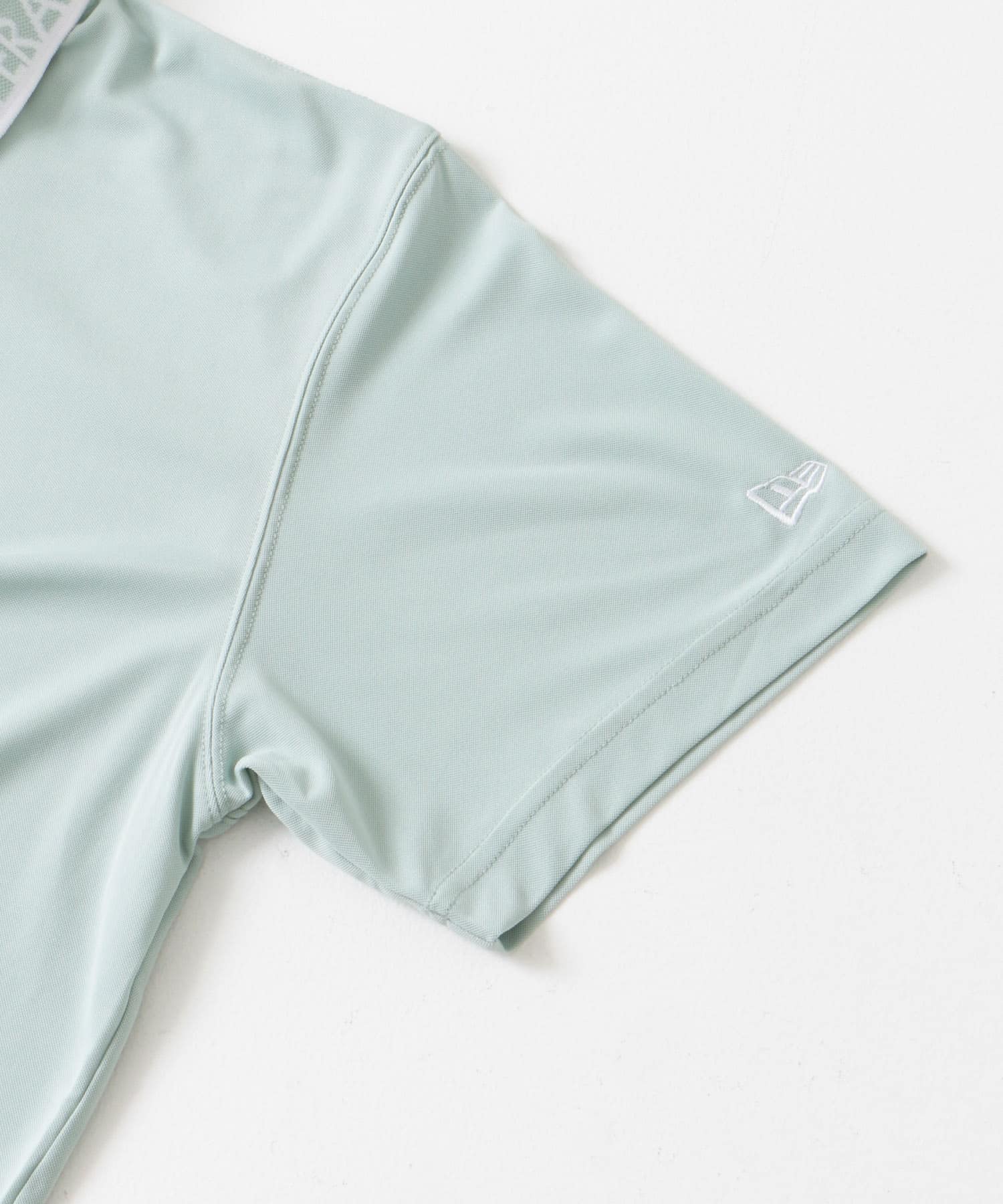 NEW ERA GOLF　SHORT-SLEEVE COLLAR LOGO POLO BLU M