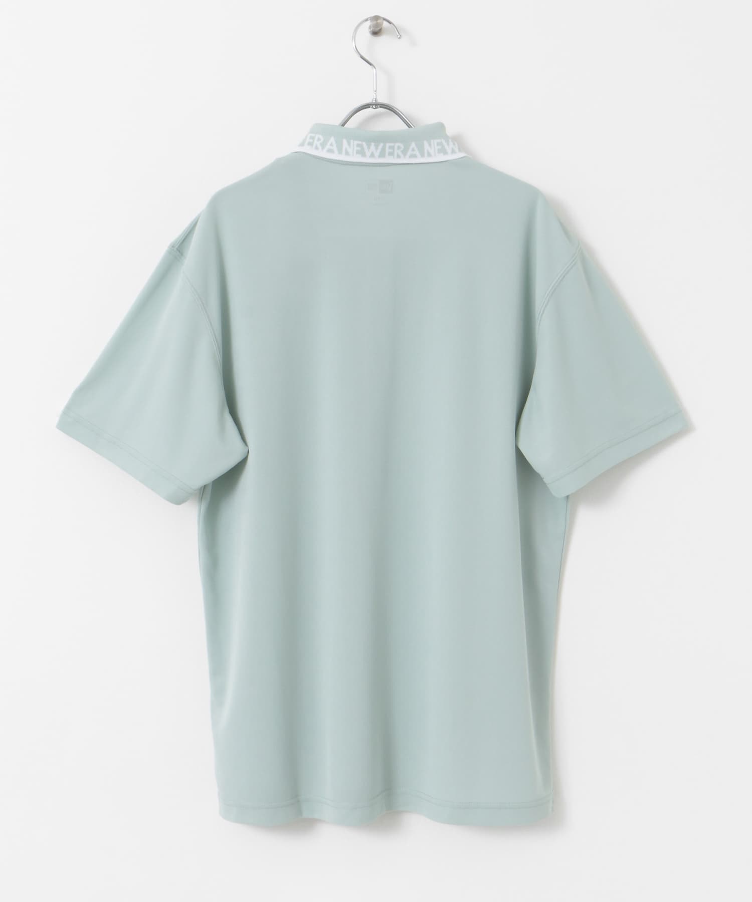 NEW ERA GOLF　SHORT-SLEEVE COLLAR LOGO POLO BLU M