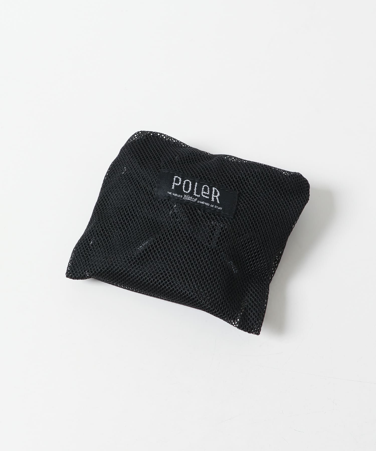 POLeR　MESH STUFF SHOULDER BLACK one