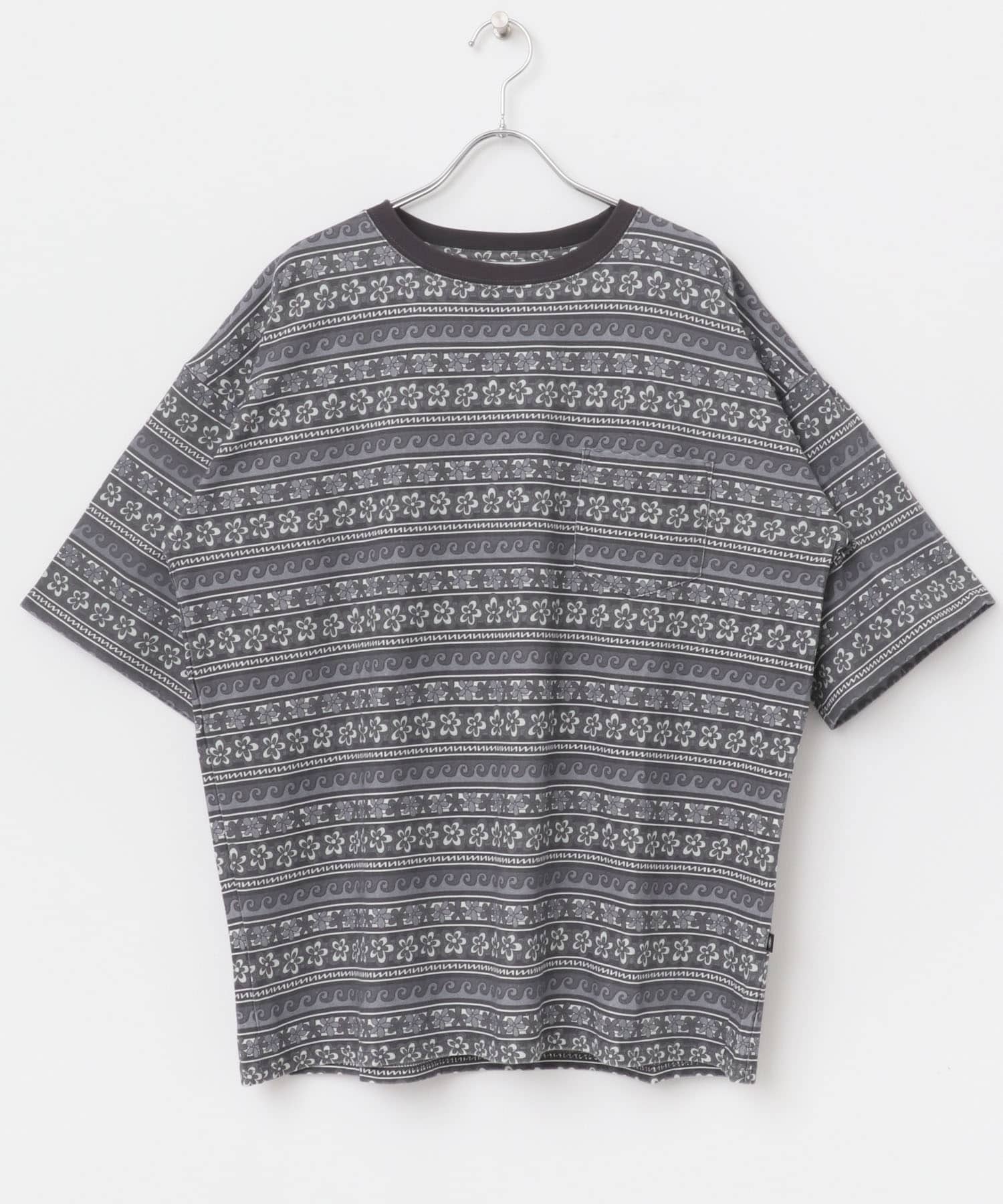 MAGIC NUMBER　FLOWER BORDER T-SHIRTS